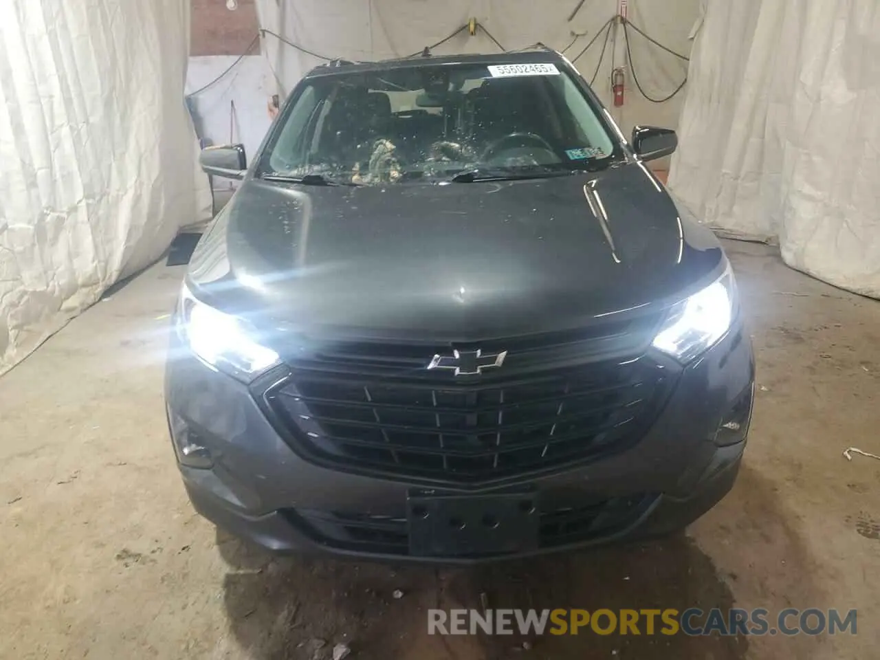 5 Photograph of a damaged car 3GNAXKEV0ML326350 CHEVROLET EQUINOX 2021