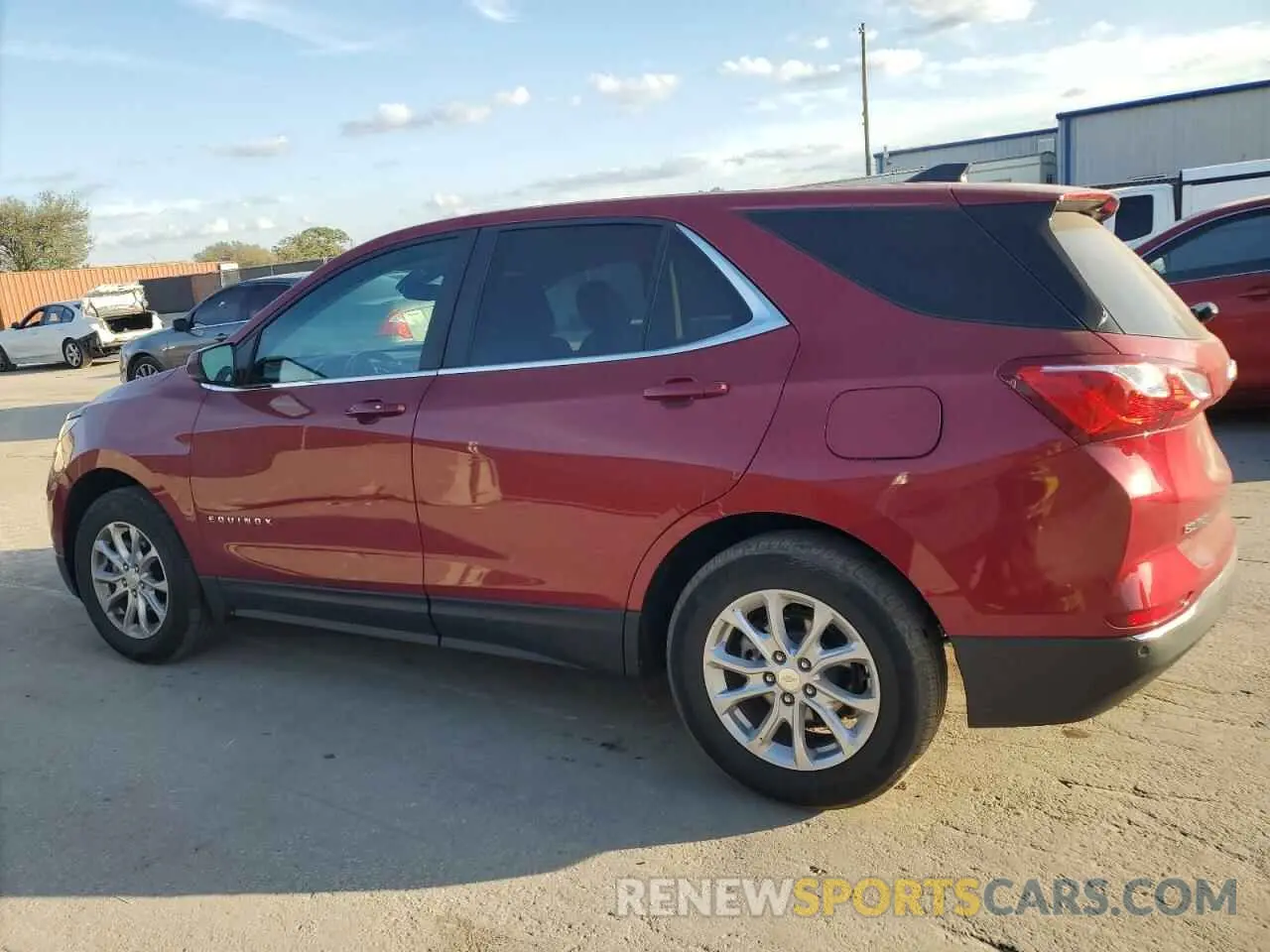 2 Photograph of a damaged car 3GNAXKEV0ML341060 CHEVROLET EQUINOX 2021