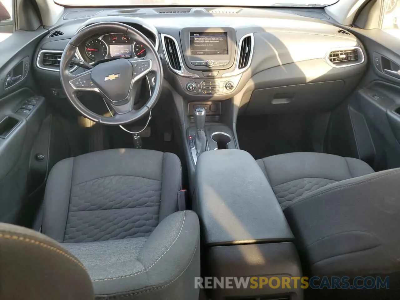 8 Photograph of a damaged car 3GNAXKEV0ML341060 CHEVROLET EQUINOX 2021