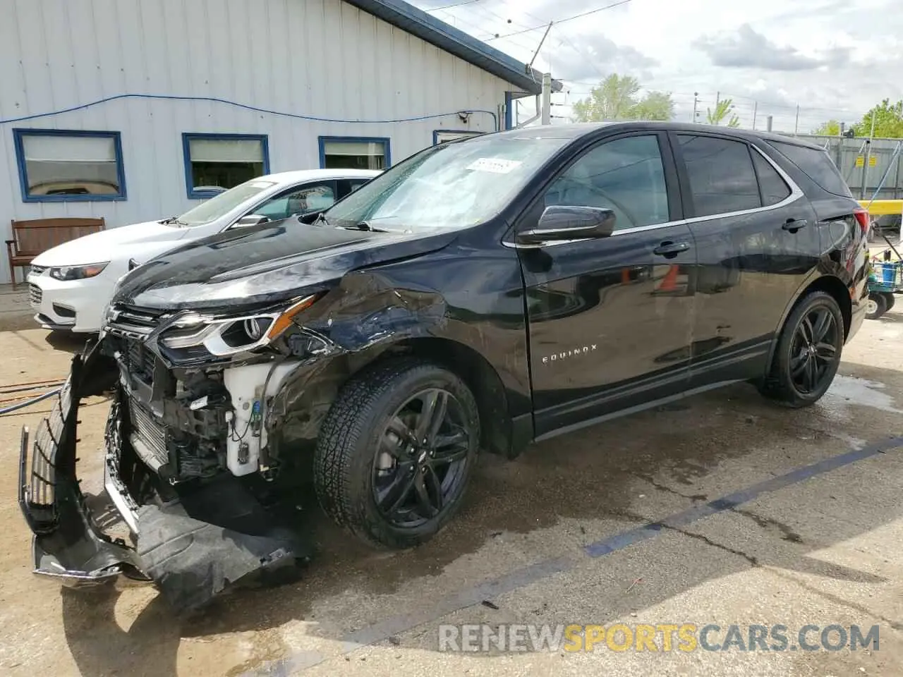 1 Photograph of a damaged car 3GNAXKEV0ML368999 CHEVROLET EQUINOX 2021