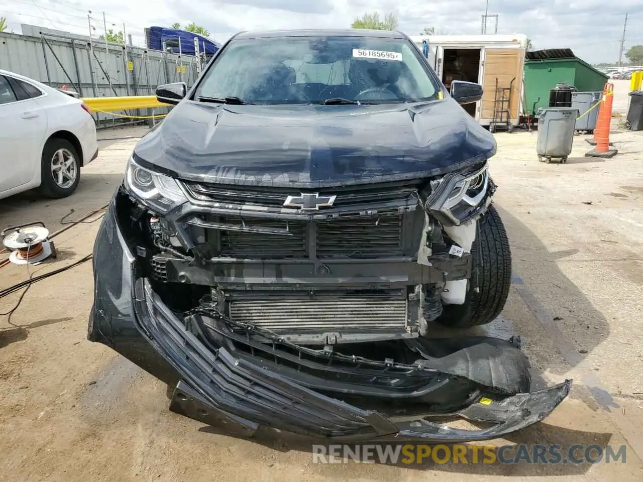 5 Photograph of a damaged car 3GNAXKEV0ML368999 CHEVROLET EQUINOX 2021