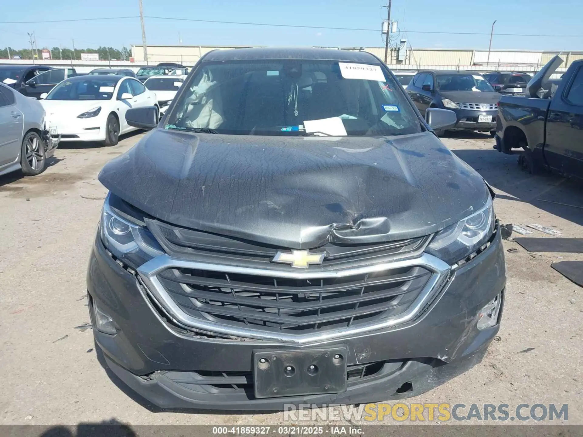 12 Photograph of a damaged car 3GNAXKEV0ML378657 CHEVROLET EQUINOX 2021