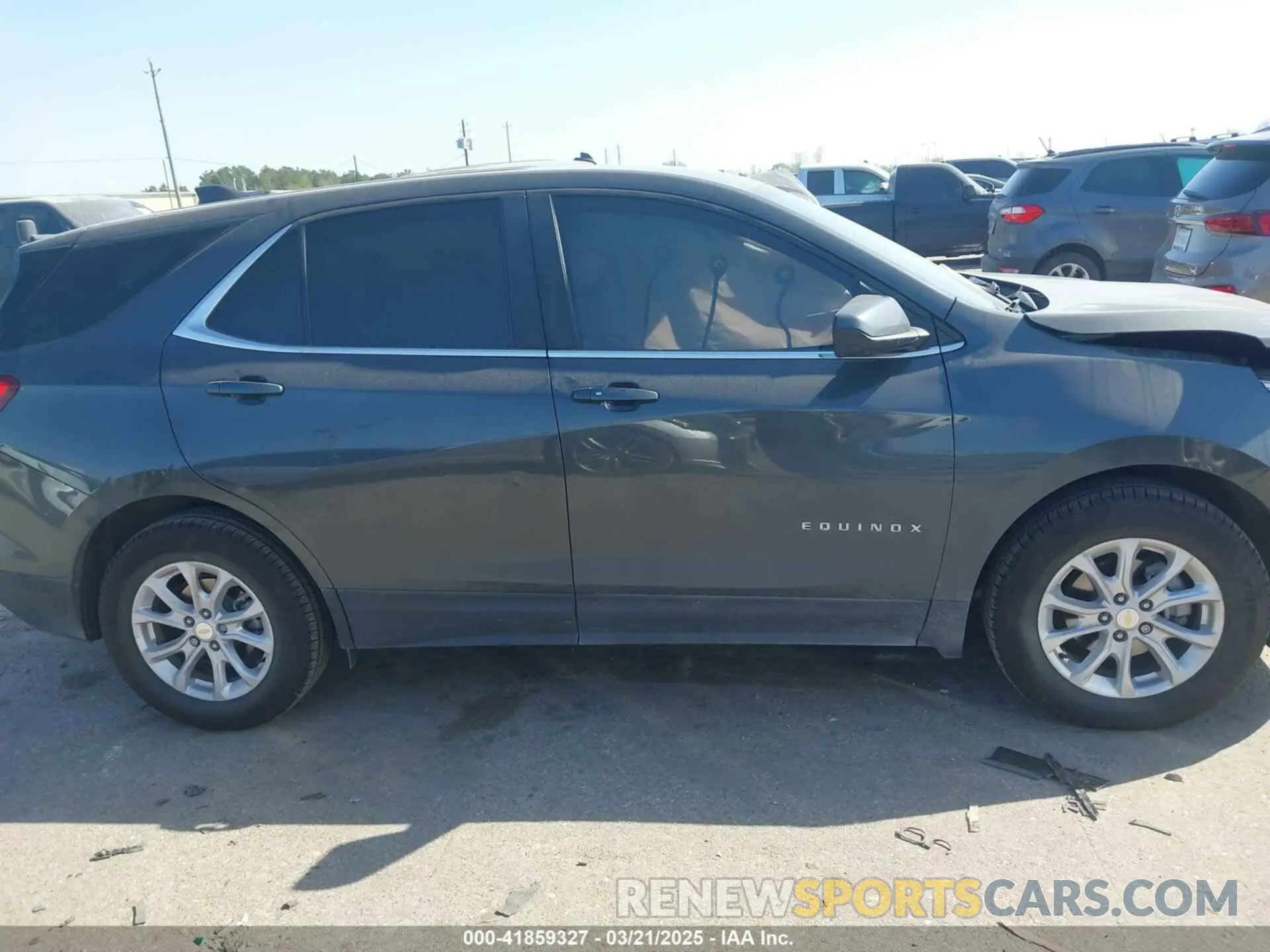 13 Photograph of a damaged car 3GNAXKEV0ML378657 CHEVROLET EQUINOX 2021