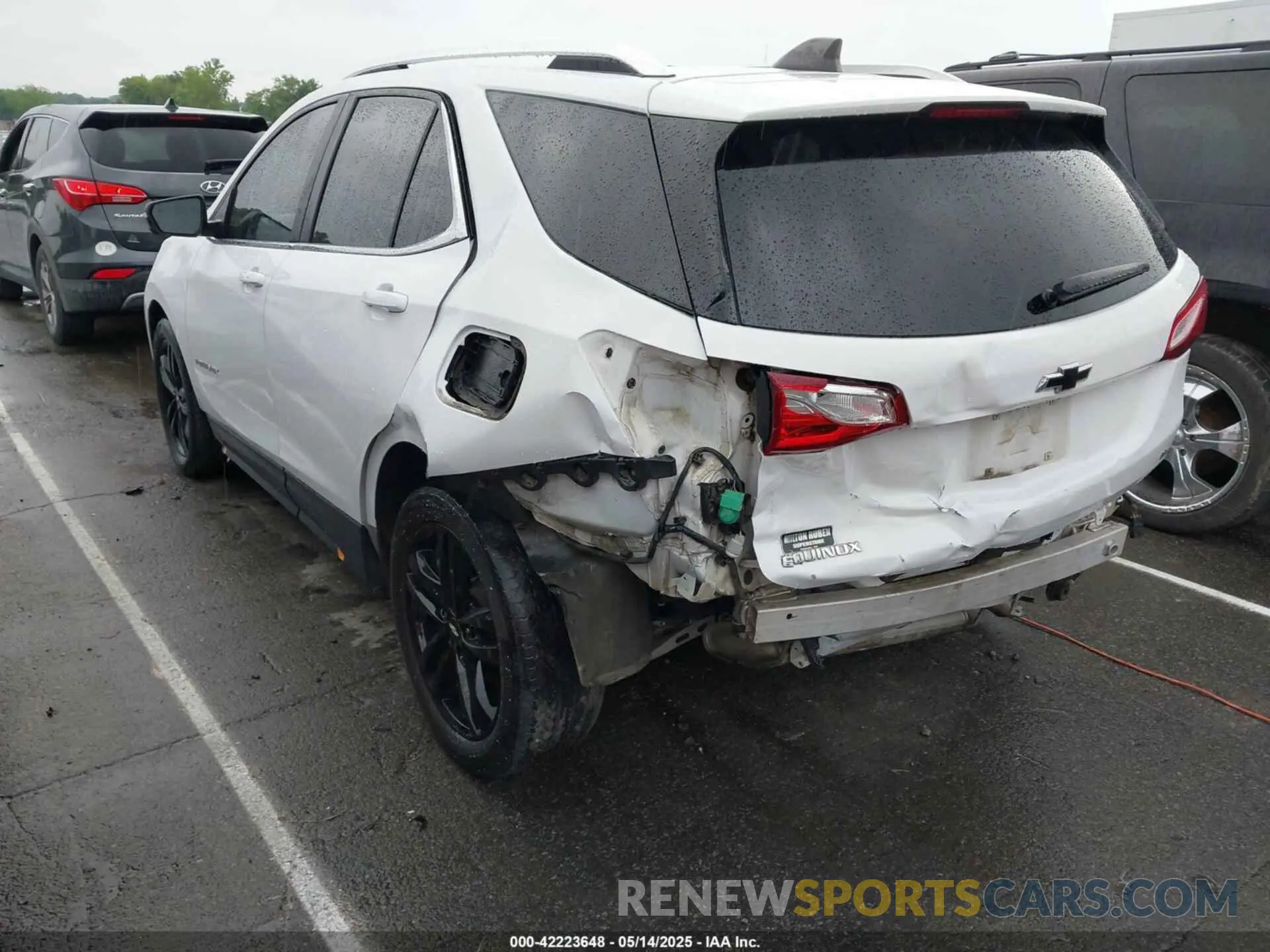 3 Photograph of a damaged car 3GNAXKEV0ML400849 CHEVROLET EQUINOX 2021