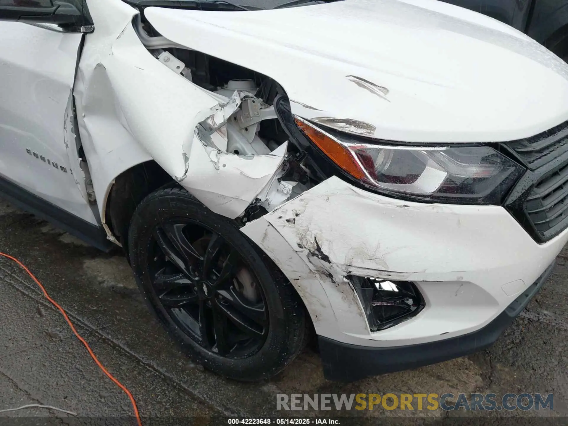 6 Photograph of a damaged car 3GNAXKEV0ML400849 CHEVROLET EQUINOX 2021