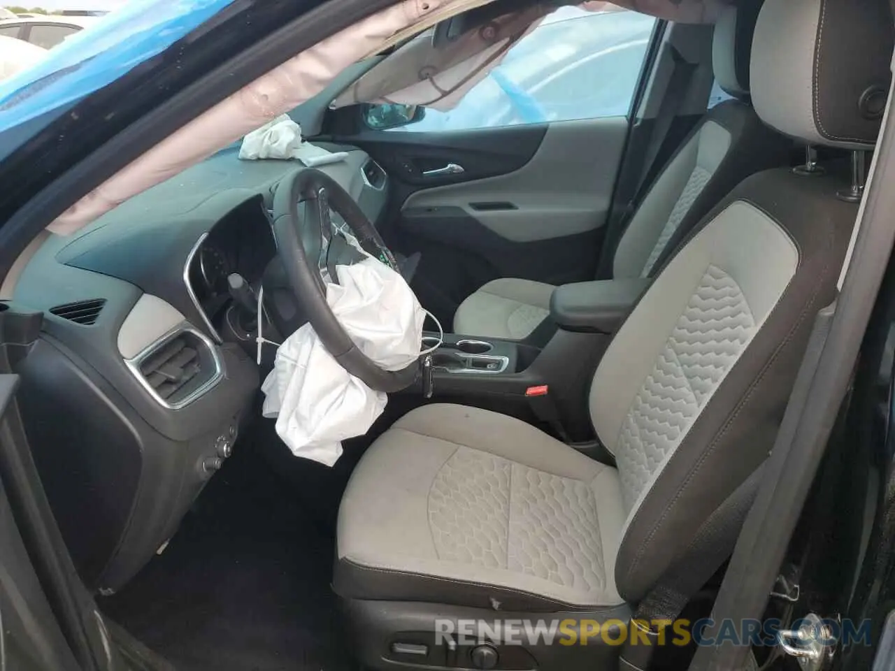 7 Photograph of a damaged car 3GNAXKEV1ML341066 CHEVROLET EQUINOX 2021