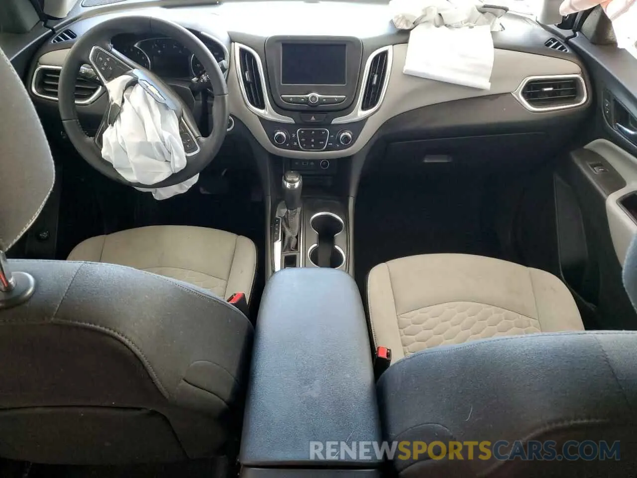 8 Photograph of a damaged car 3GNAXKEV1ML341066 CHEVROLET EQUINOX 2021