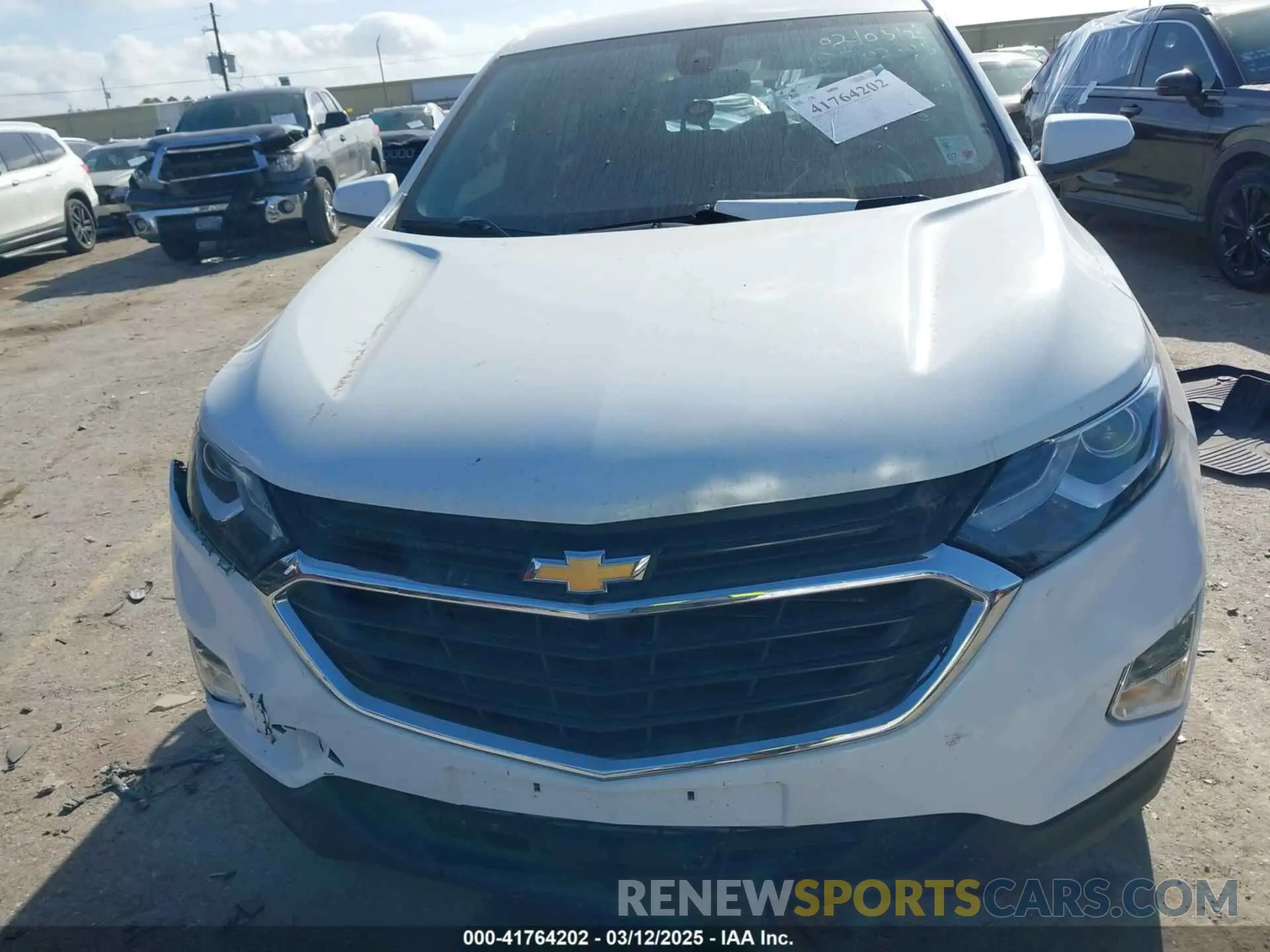 12 Photograph of a damaged car 3GNAXKEV1ML351581 CHEVROLET EQUINOX 2021