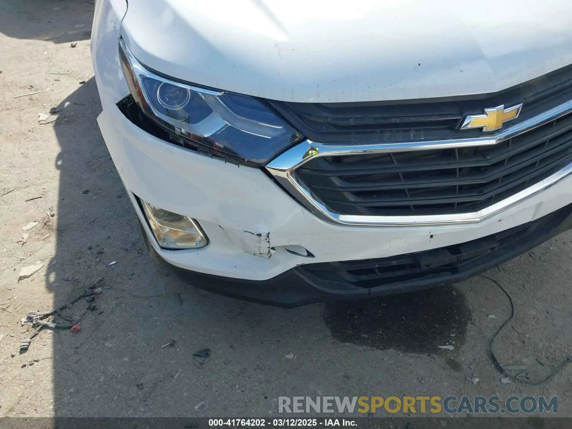 6 Photograph of a damaged car 3GNAXKEV1ML351581 CHEVROLET EQUINOX 2021