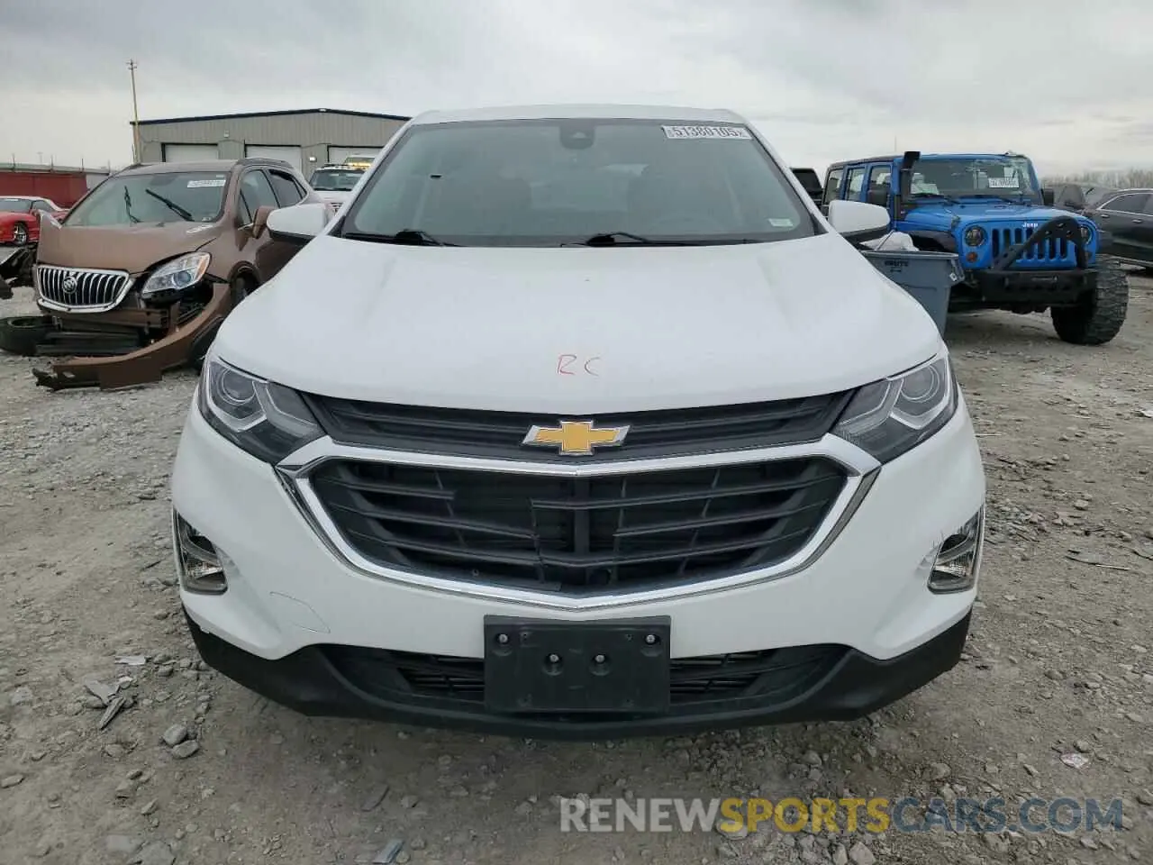 5 Photograph of a damaged car 3GNAXKEV1ML353301 CHEVROLET EQUINOX 2021