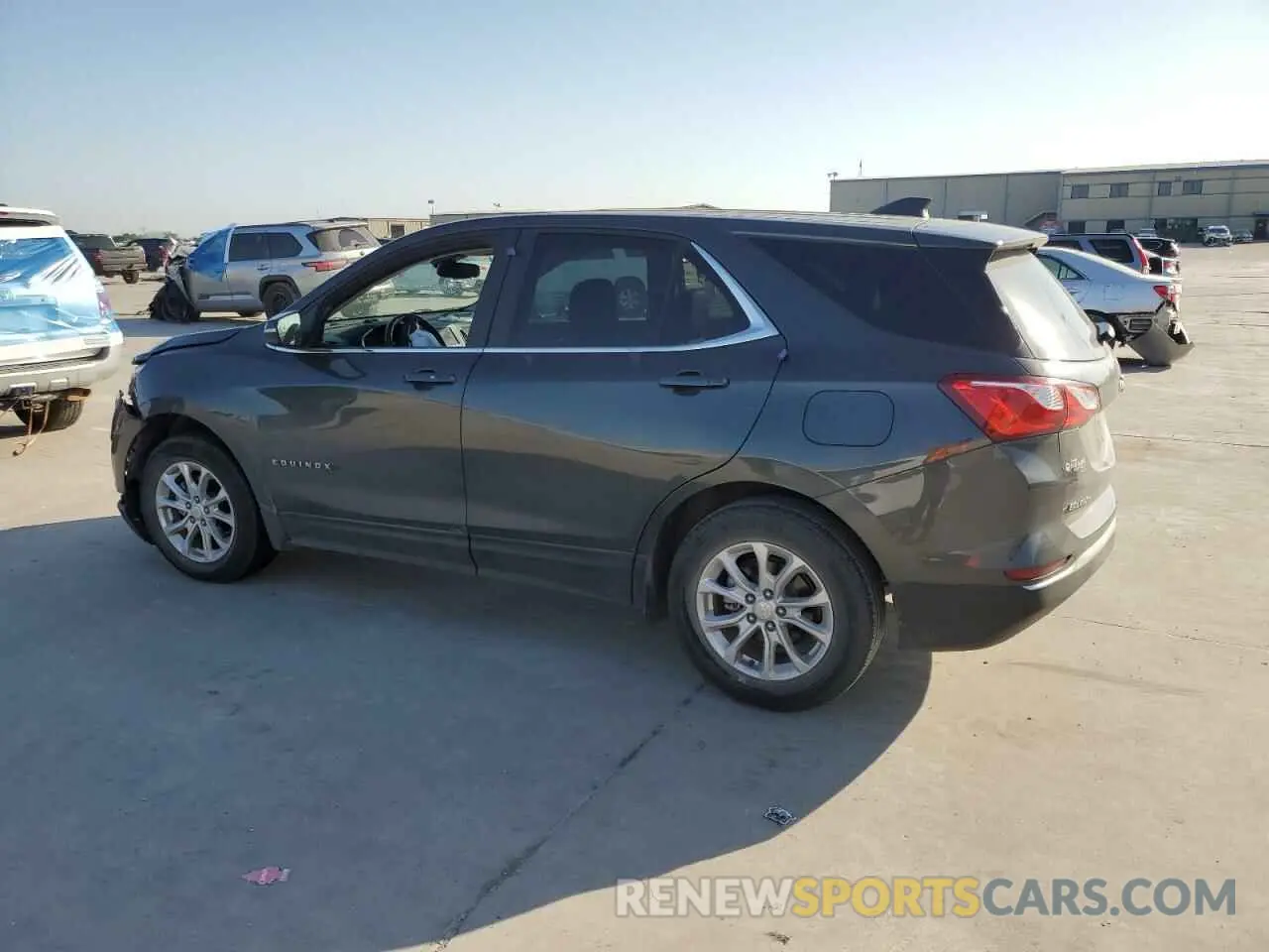 2 Photograph of a damaged car 3GNAXKEV1ML369255 CHEVROLET EQUINOX 2021