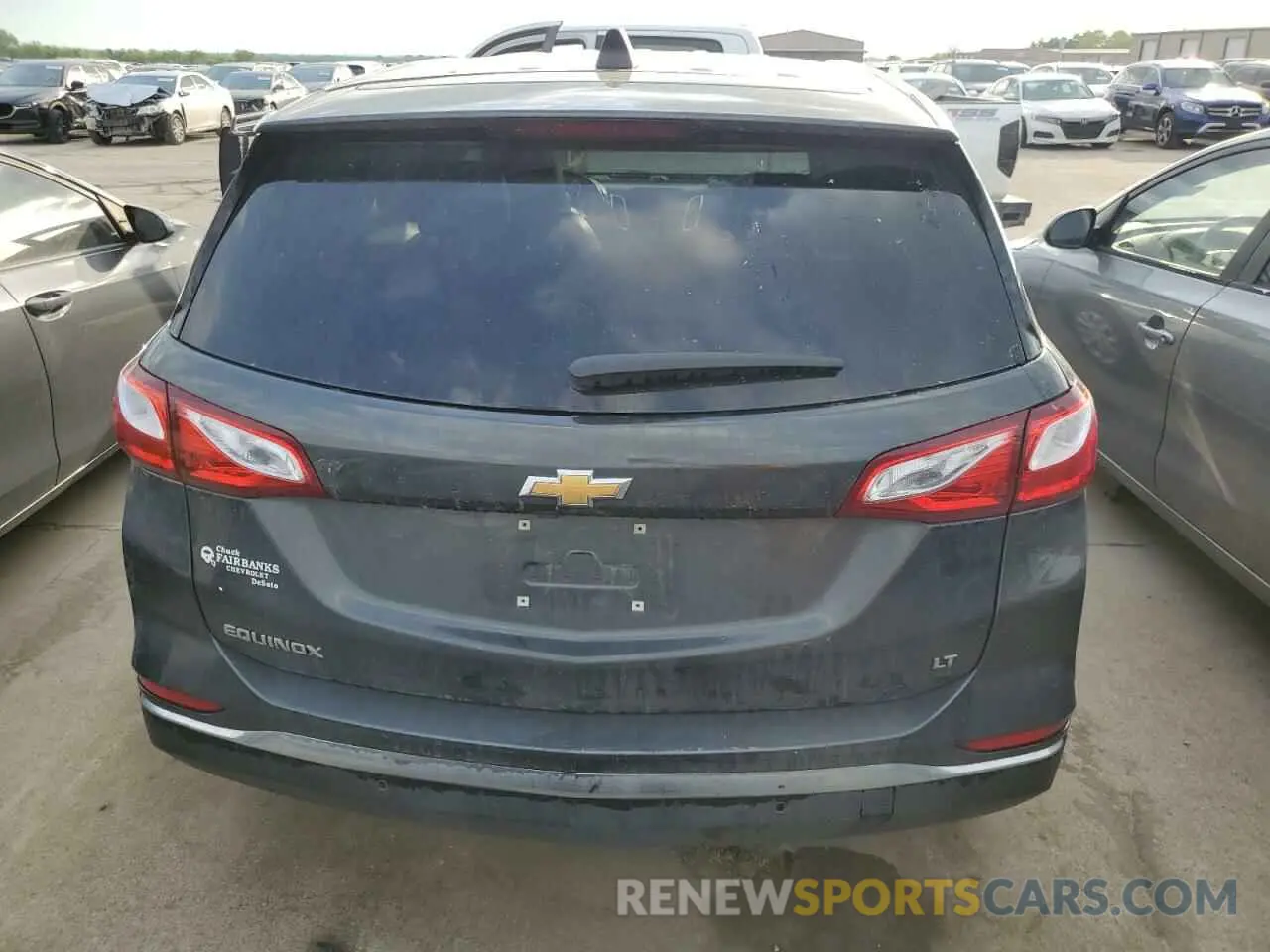 6 Photograph of a damaged car 3GNAXKEV1ML369255 CHEVROLET EQUINOX 2021