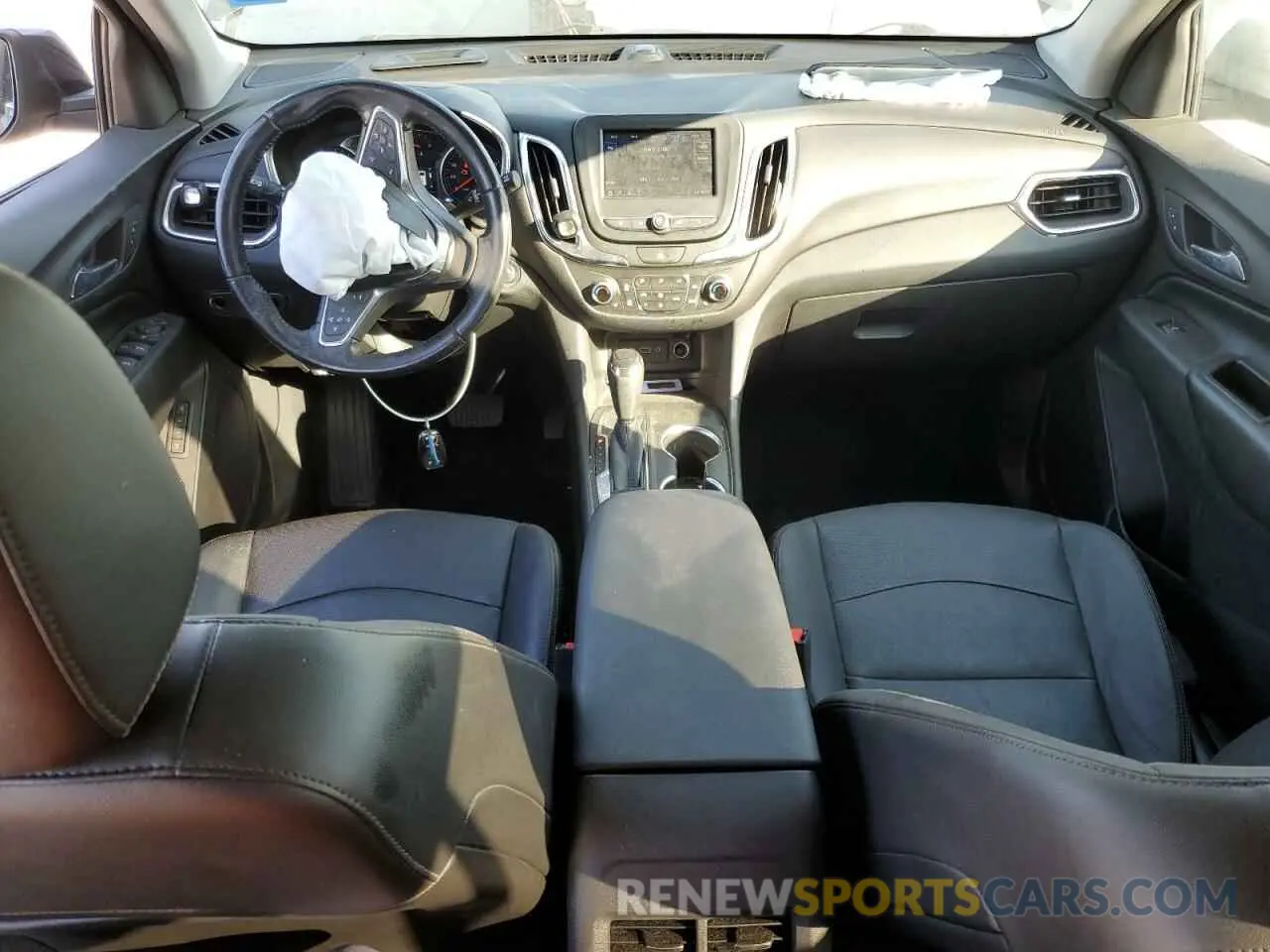 8 Photograph of a damaged car 3GNAXKEV1ML369255 CHEVROLET EQUINOX 2021