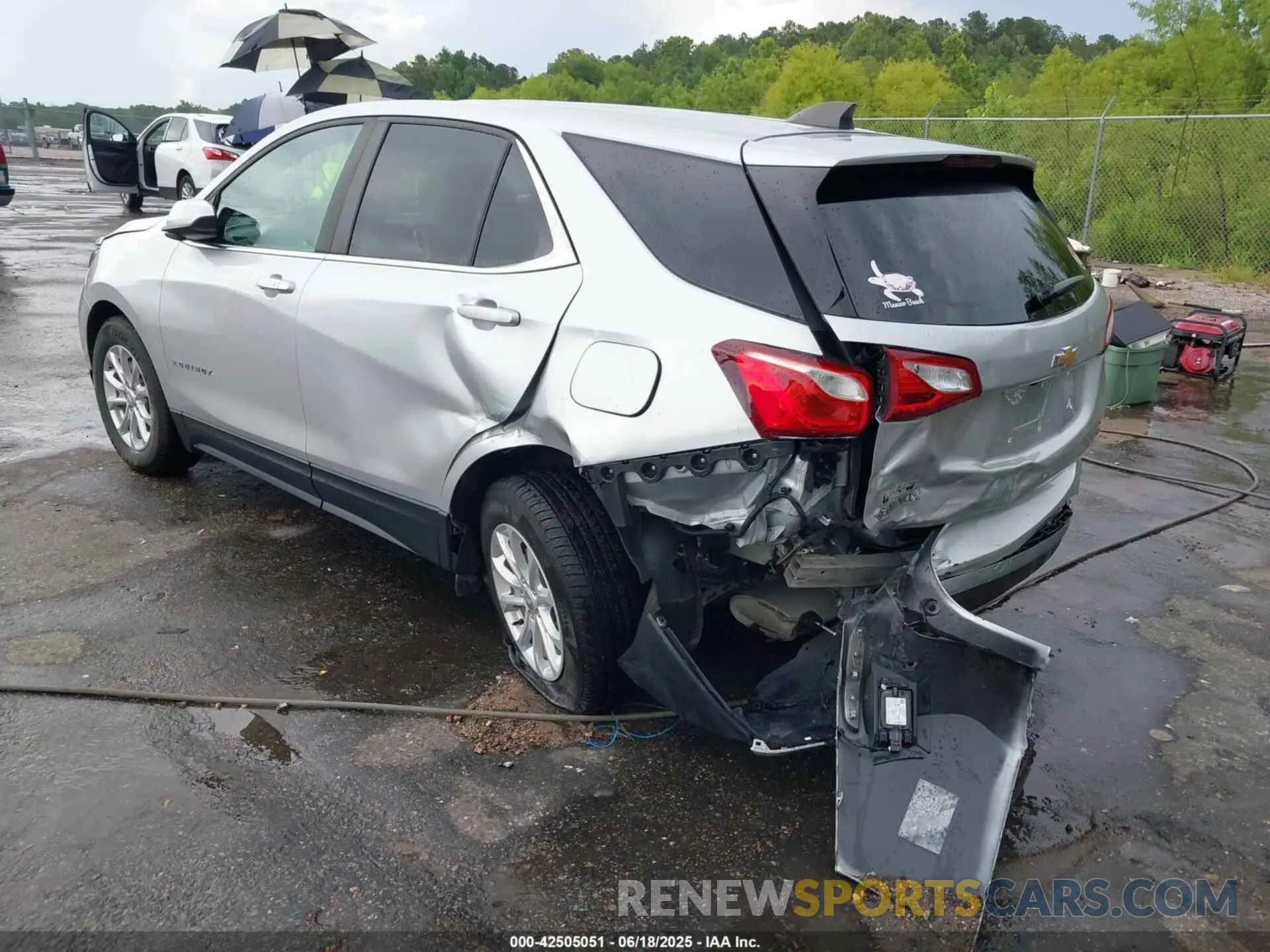 3 Photograph of a damaged car 3GNAXKEV1MS106866 CHEVROLET EQUINOX 2021