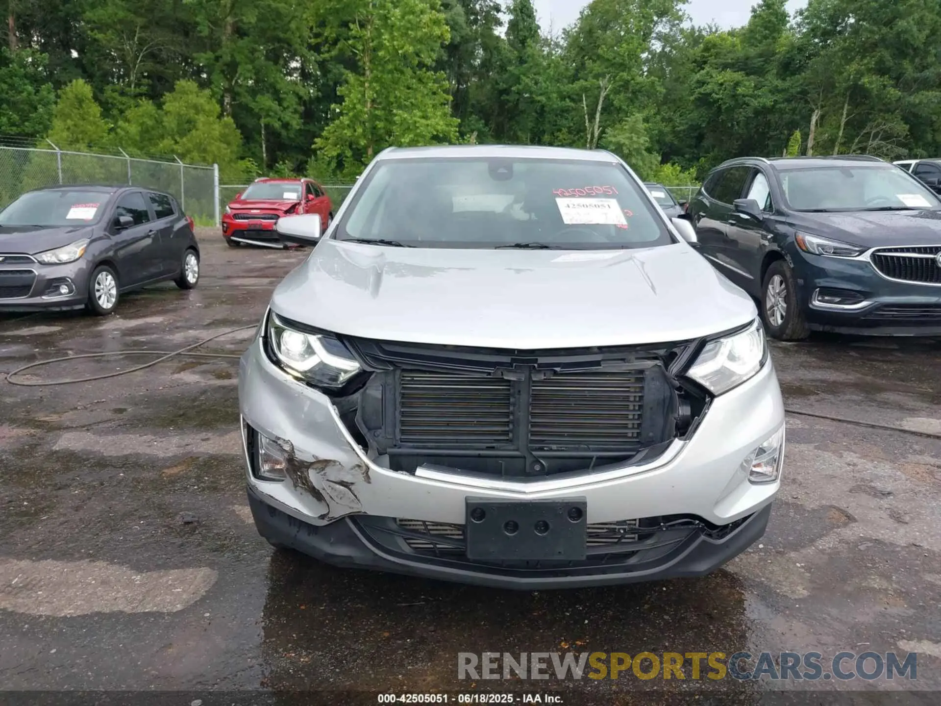 6 Photograph of a damaged car 3GNAXKEV1MS106866 CHEVROLET EQUINOX 2021