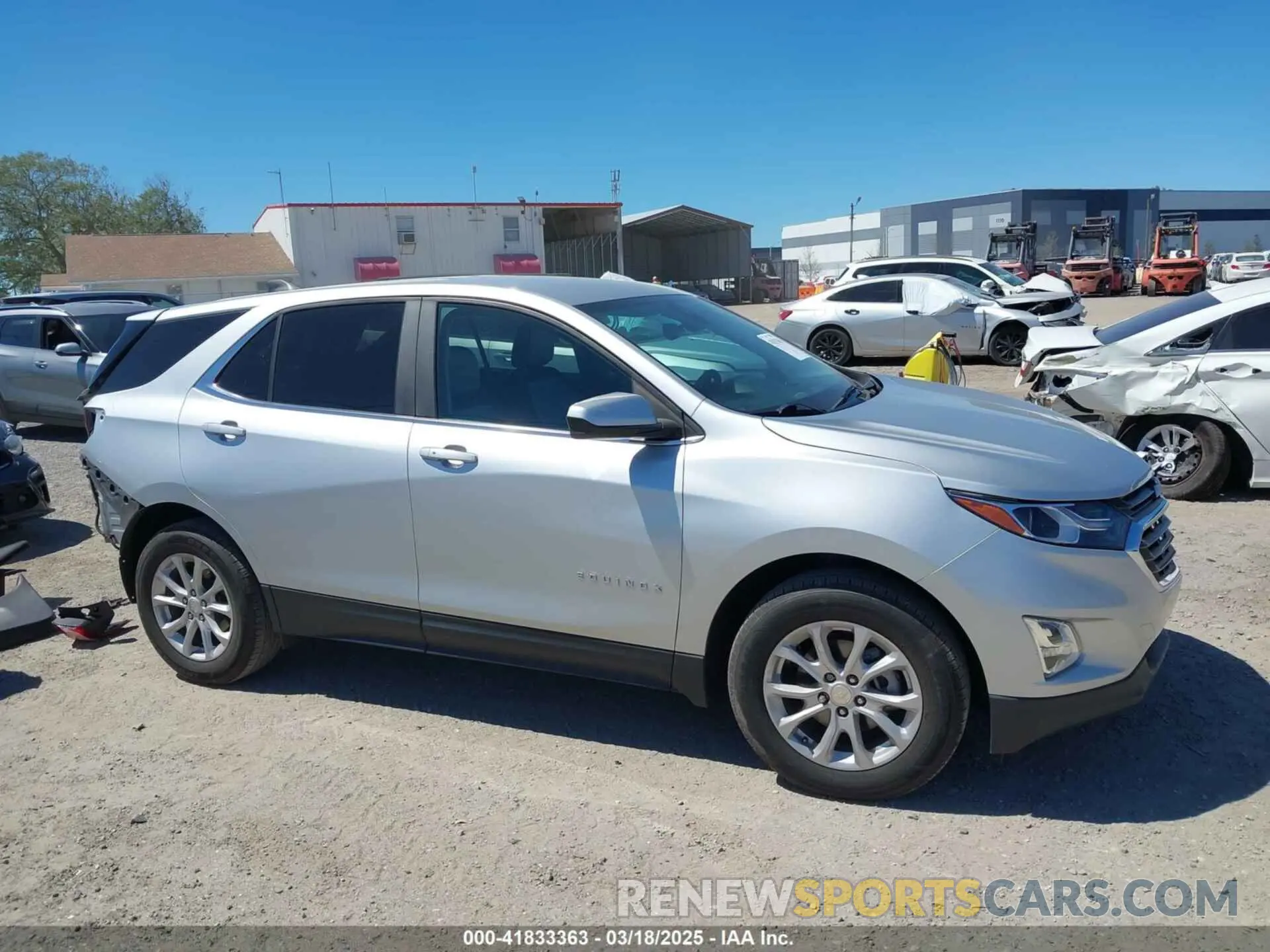 14 Photograph of a damaged car 3GNAXKEV1MS126504 CHEVROLET EQUINOX 2021