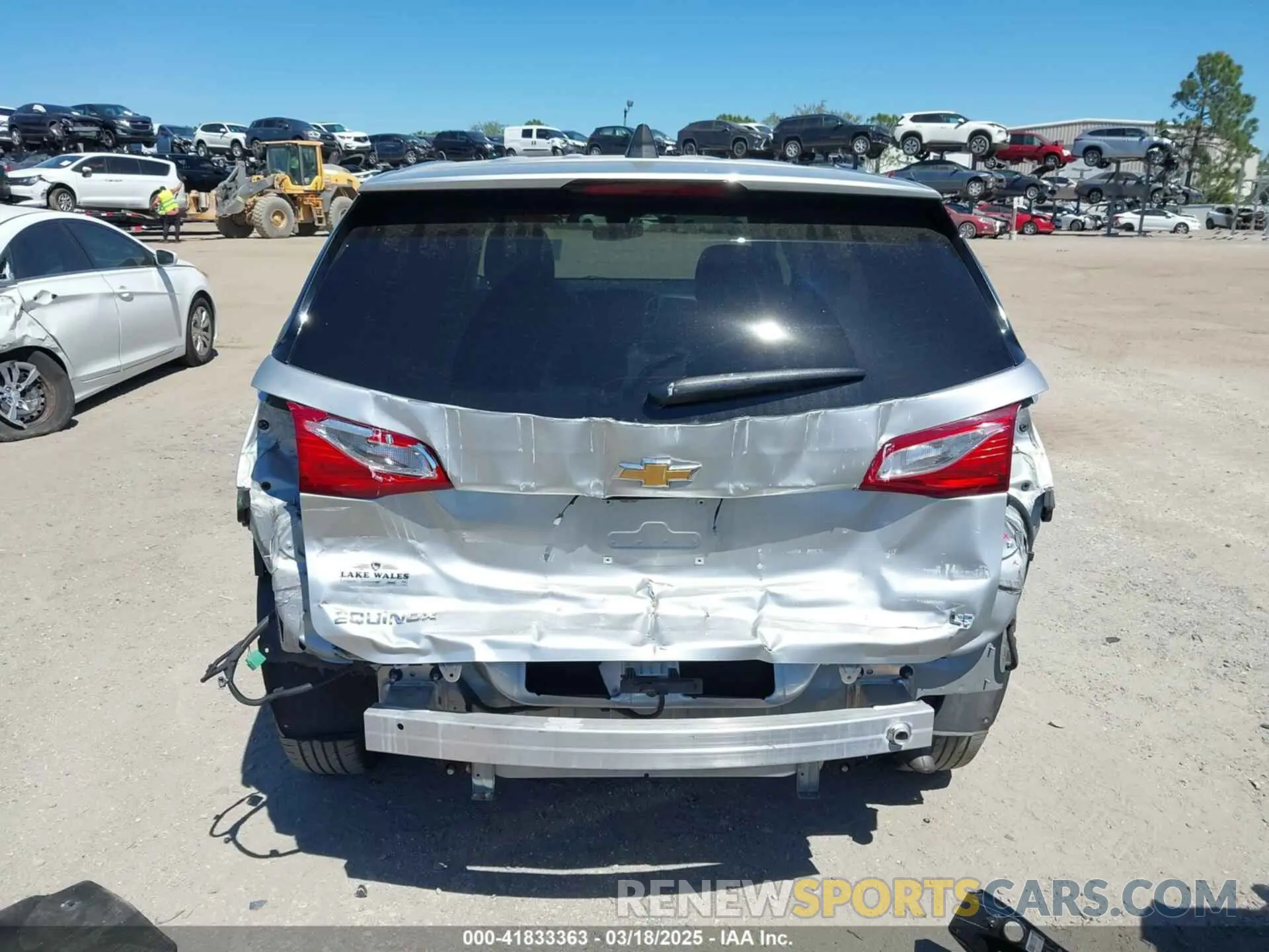 6 Photograph of a damaged car 3GNAXKEV1MS126504 CHEVROLET EQUINOX 2021