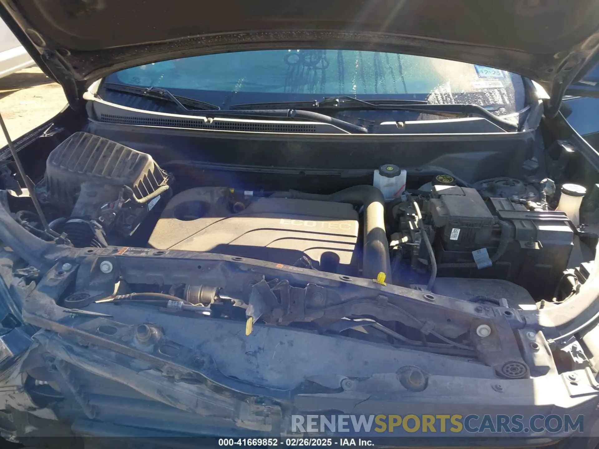 10 Photograph of a damaged car 3GNAXKEV1MS129189 CHEVROLET EQUINOX 2021