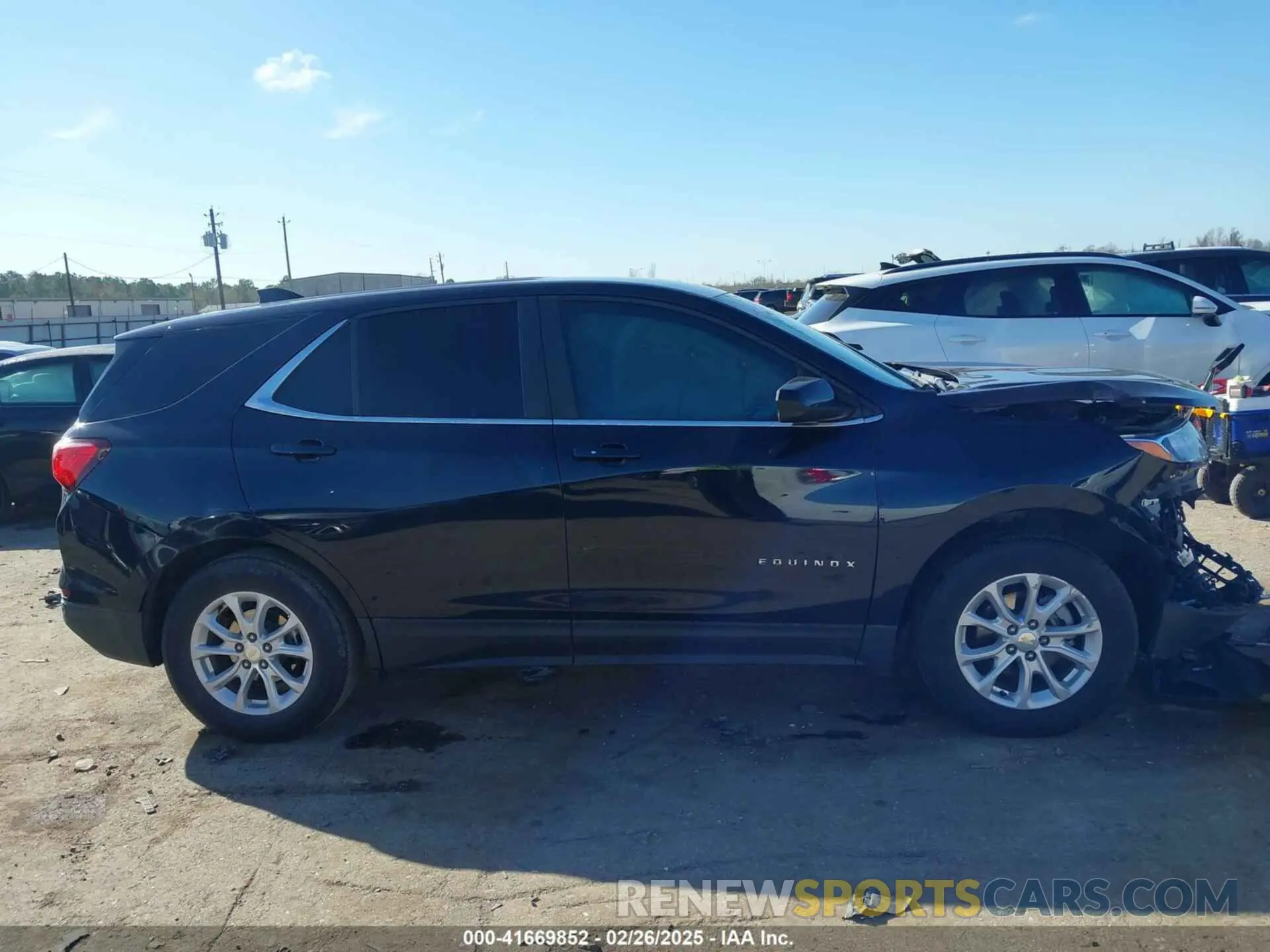 13 Photograph of a damaged car 3GNAXKEV1MS129189 CHEVROLET EQUINOX 2021