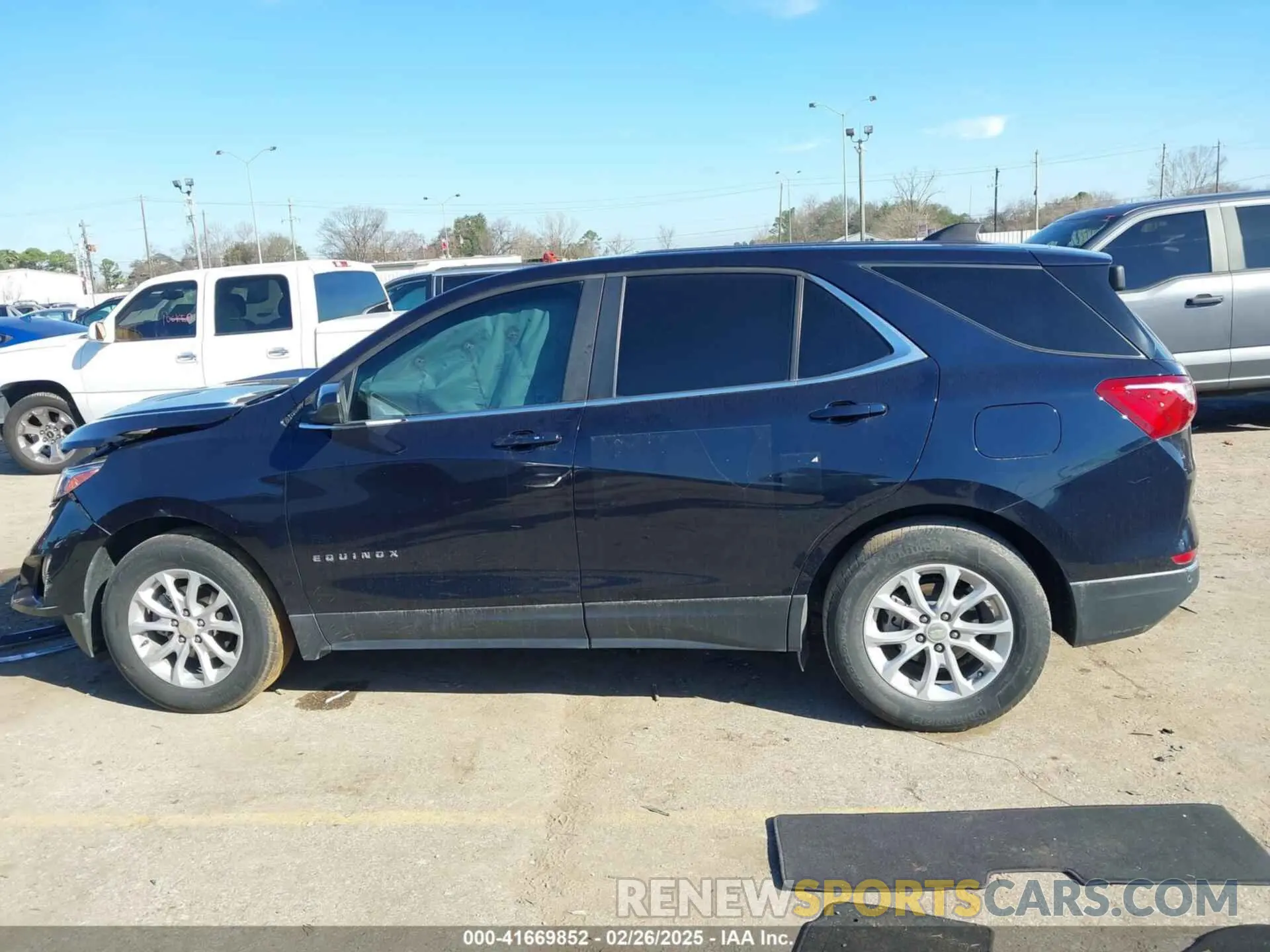 14 Photograph of a damaged car 3GNAXKEV1MS129189 CHEVROLET EQUINOX 2021