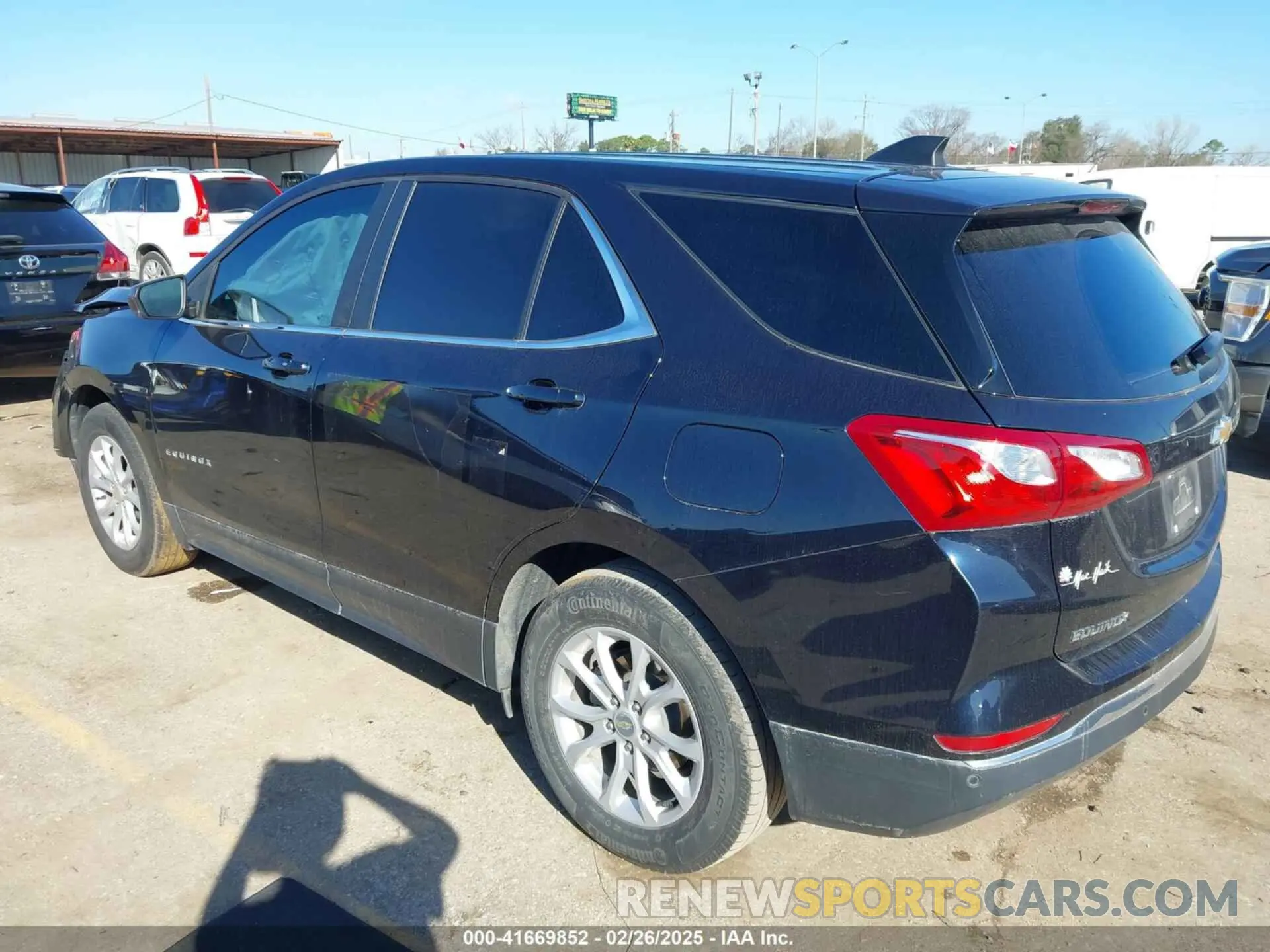 3 Photograph of a damaged car 3GNAXKEV1MS129189 CHEVROLET EQUINOX 2021