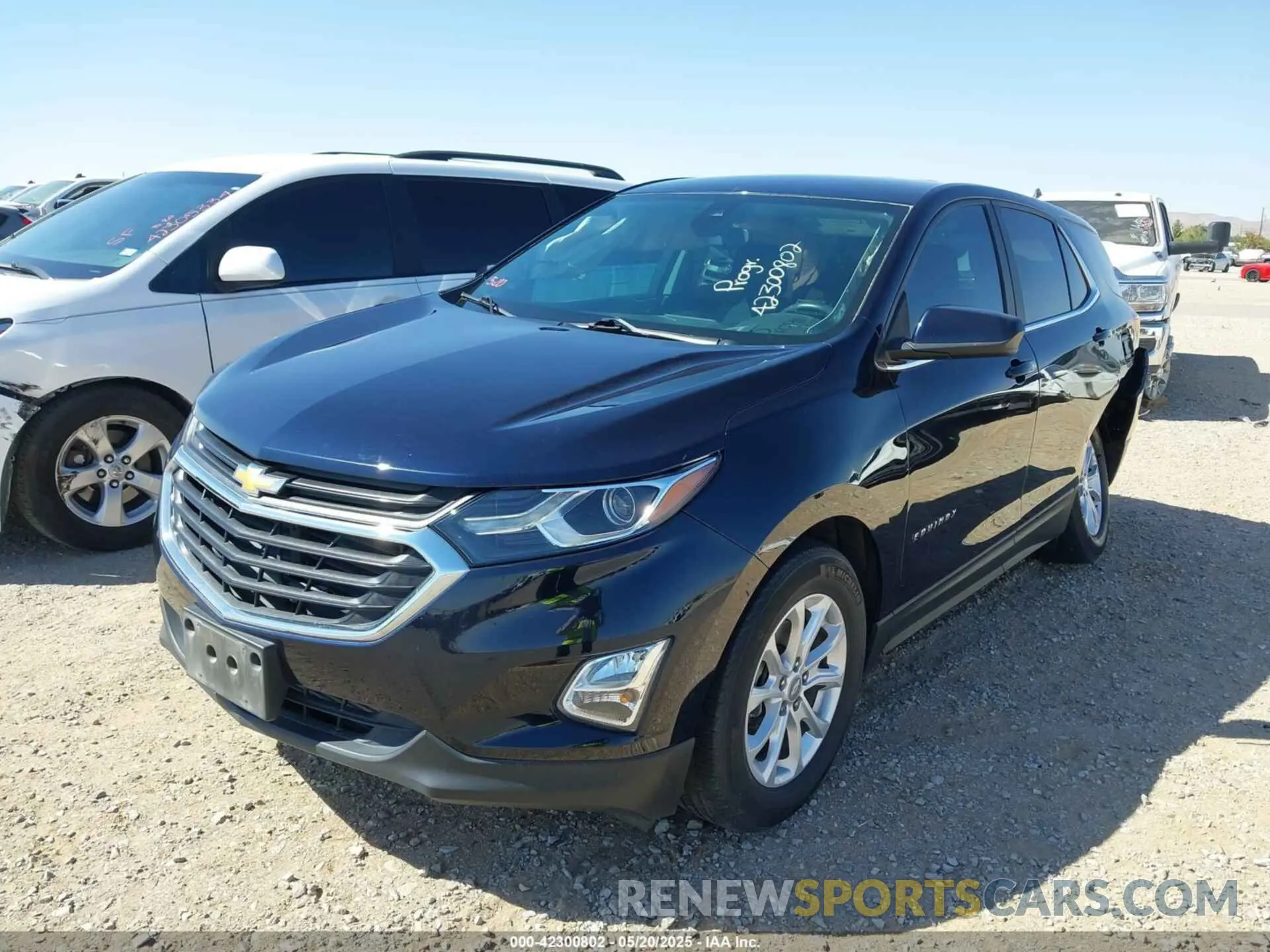 2 Photograph of a damaged car 3GNAXKEV1MS129869 CHEVROLET EQUINOX 2021