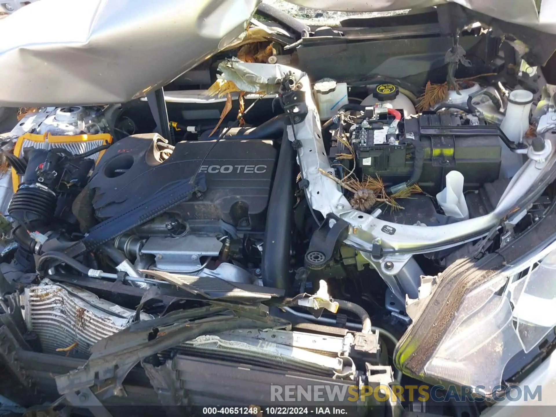 10 Photograph of a damaged car 3GNAXKEV1MS131525 CHEVROLET EQUINOX 2021