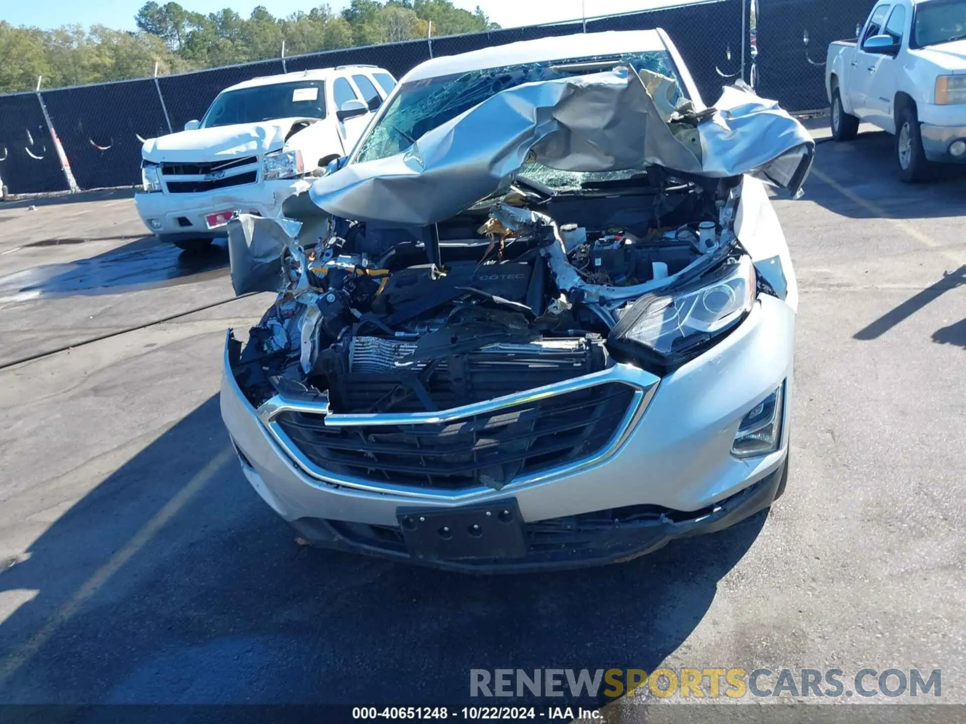 11 Photograph of a damaged car 3GNAXKEV1MS131525 CHEVROLET EQUINOX 2021