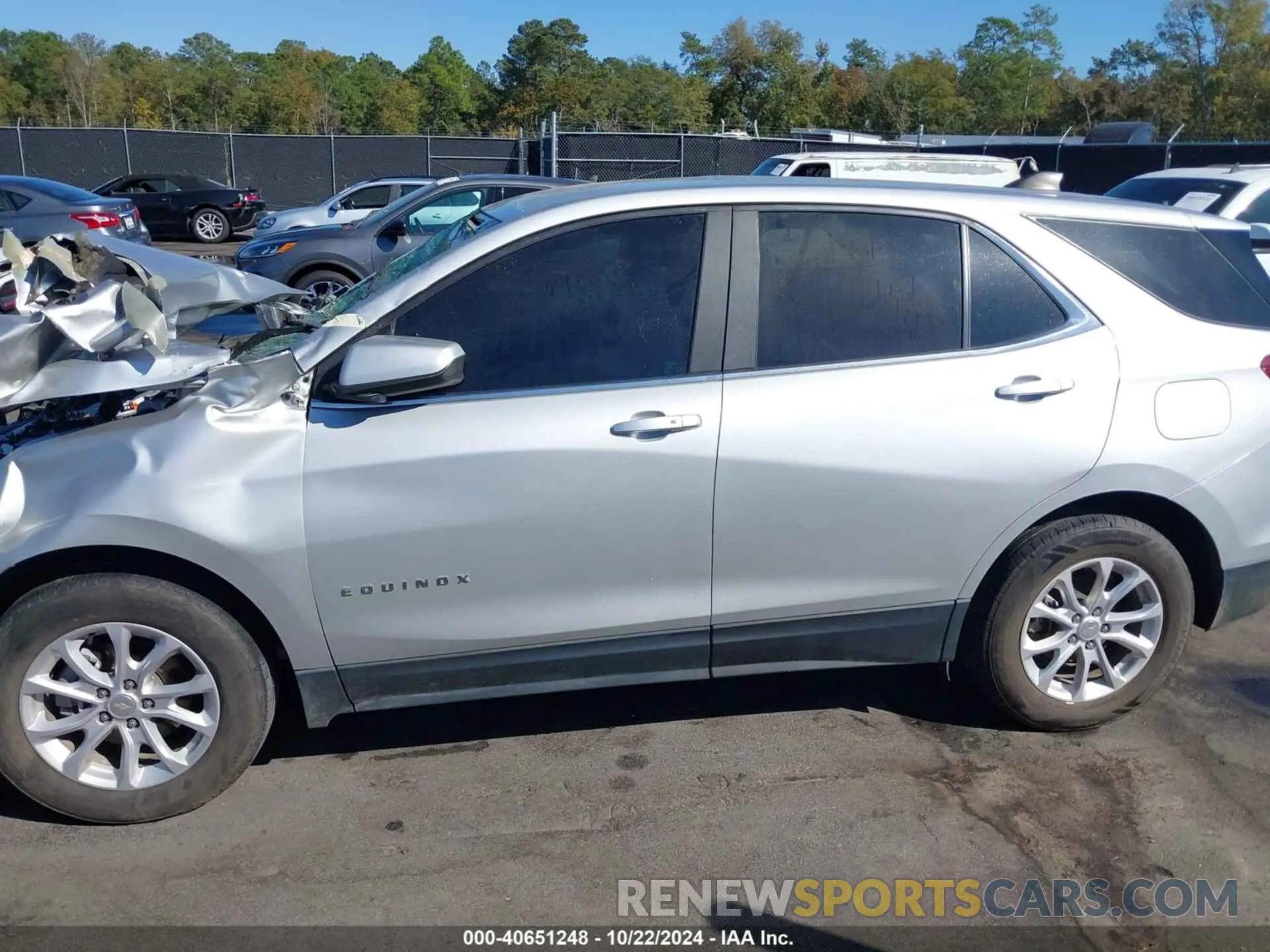 13 Photograph of a damaged car 3GNAXKEV1MS131525 CHEVROLET EQUINOX 2021