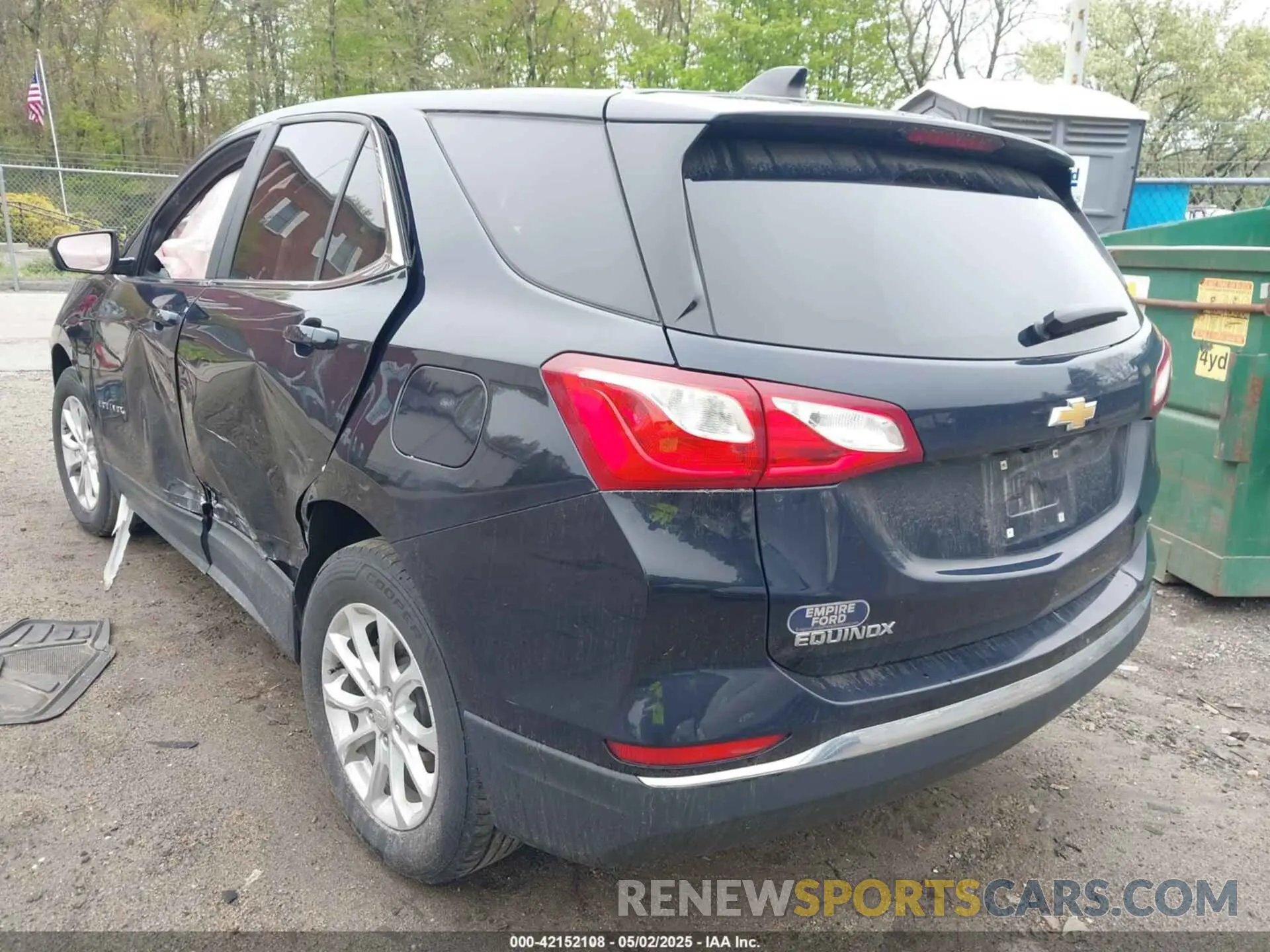 3 Photograph of a damaged car 3GNAXKEV1MS131704 CHEVROLET EQUINOX 2021