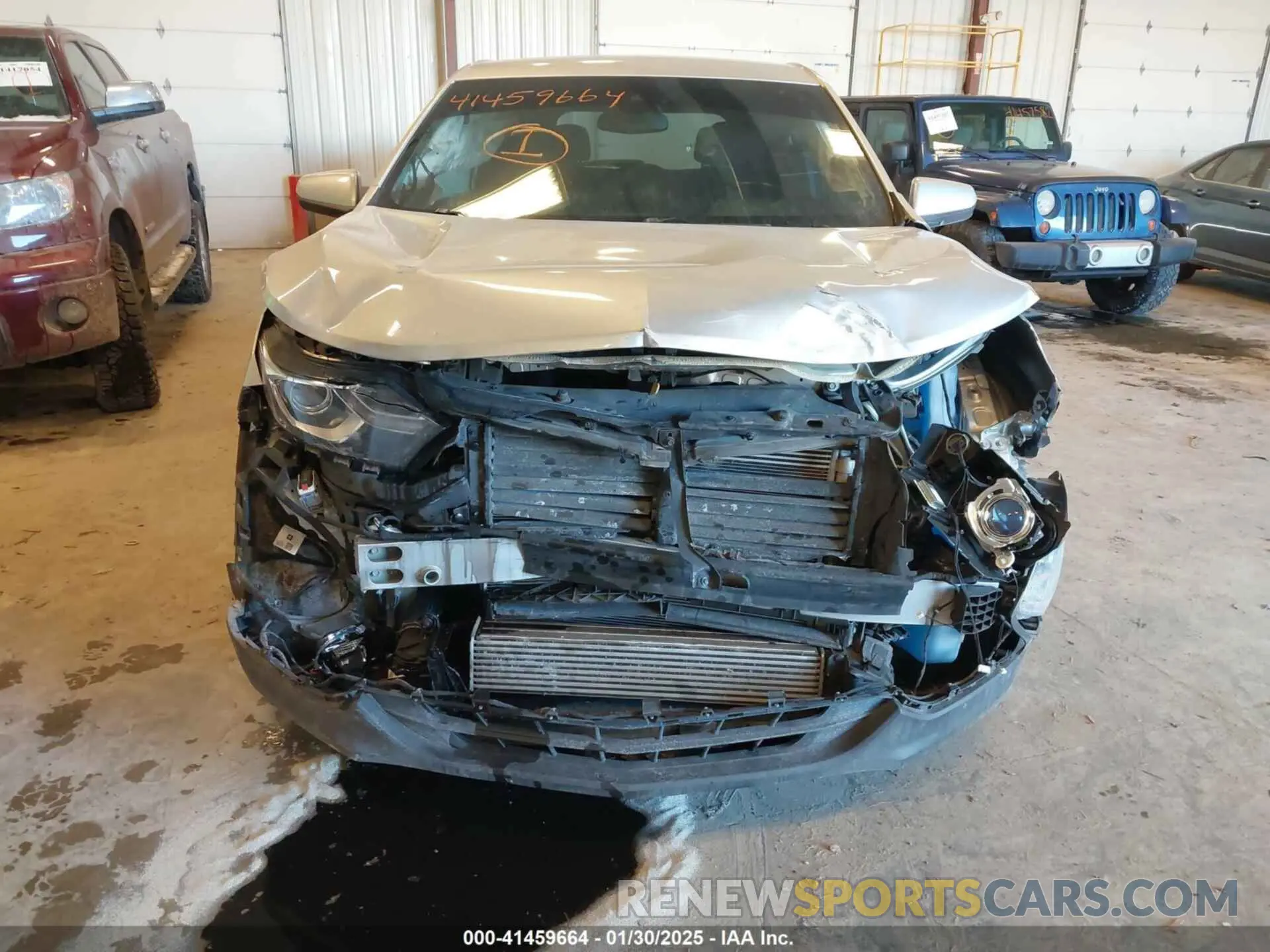 12 Photograph of a damaged car 3GNAXKEV1MS150320 CHEVROLET EQUINOX 2021