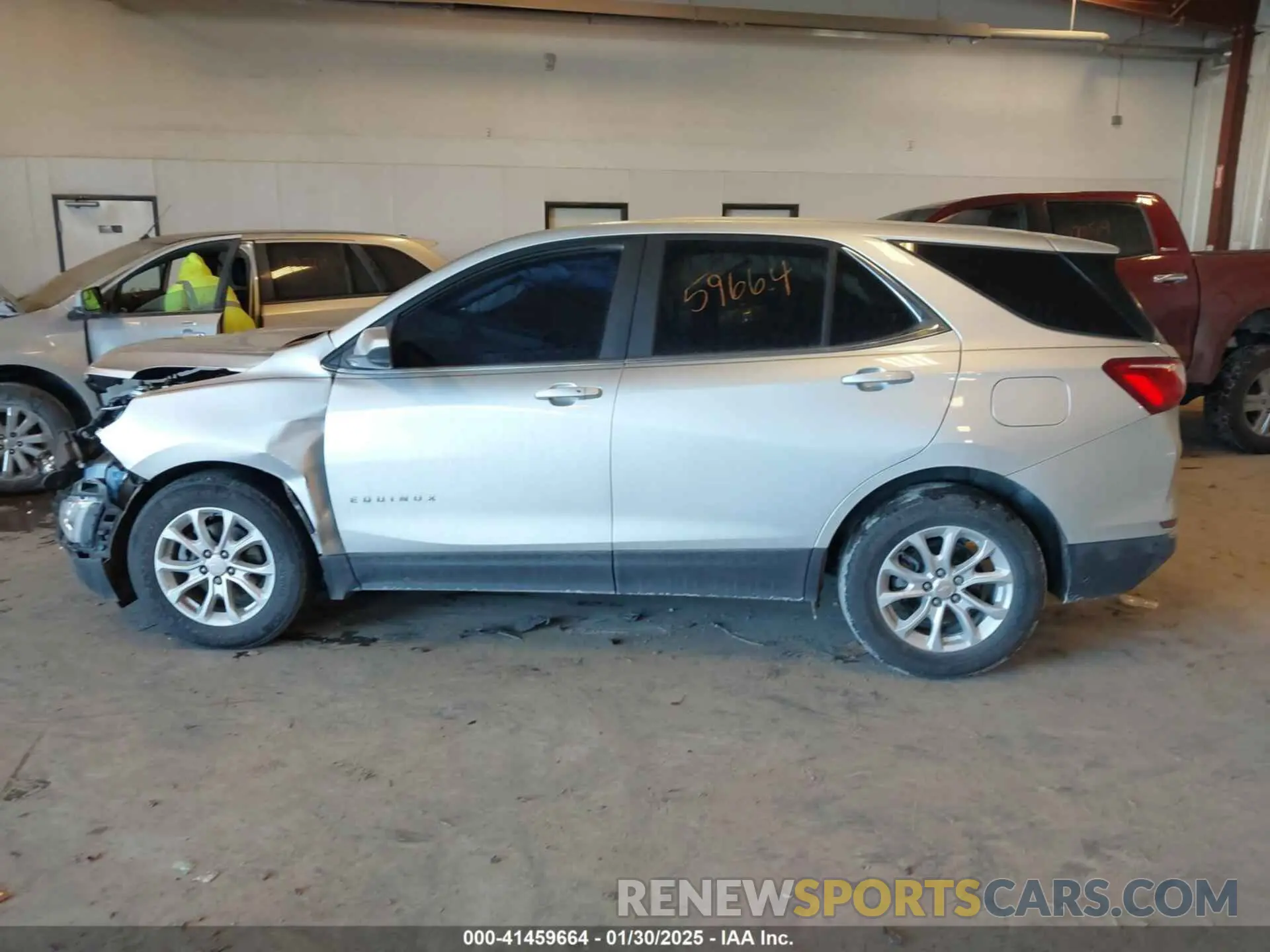 14 Photograph of a damaged car 3GNAXKEV1MS150320 CHEVROLET EQUINOX 2021
