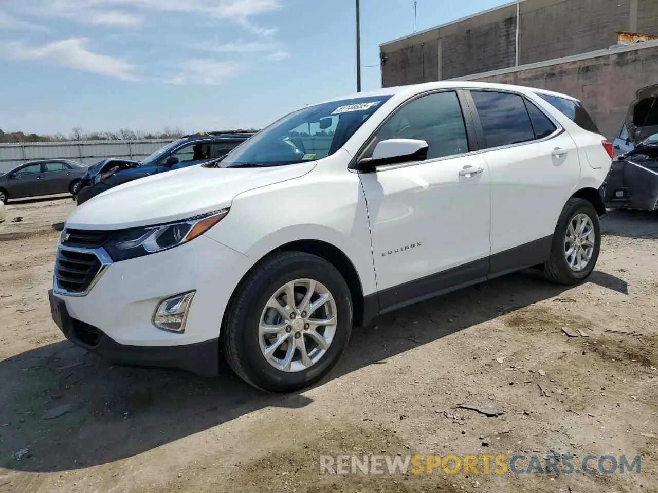 1 Photograph of a damaged car 3GNAXKEV1MS177372 CHEVROLET EQUINOX 2021