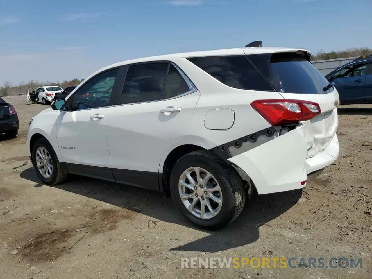 2 Photograph of a damaged car 3GNAXKEV1MS177372 CHEVROLET EQUINOX 2021