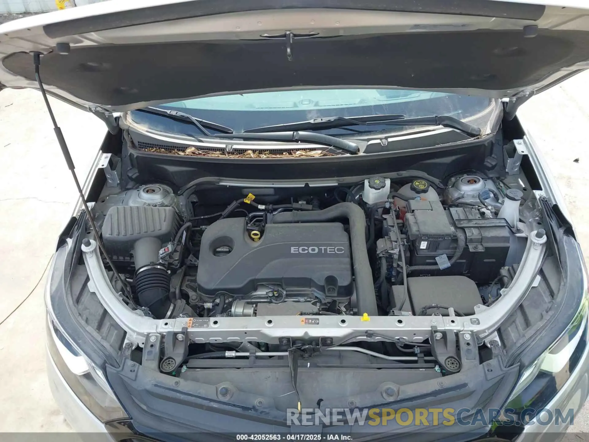 10 Photograph of a damaged car 3GNAXKEV1MS181857 CHEVROLET EQUINOX 2021