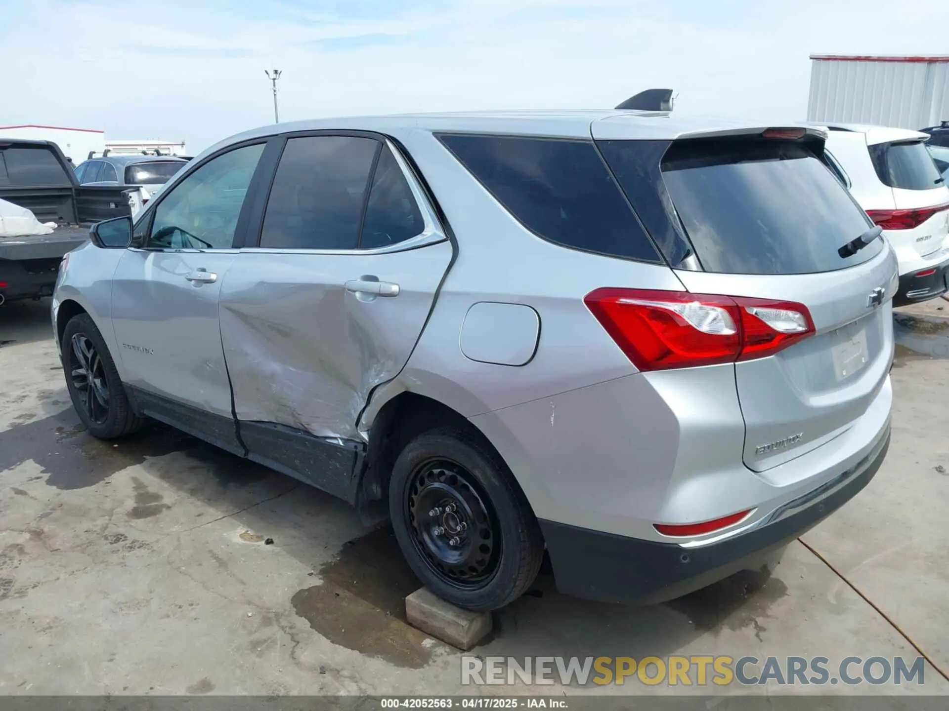 6 Photograph of a damaged car 3GNAXKEV1MS181857 CHEVROLET EQUINOX 2021