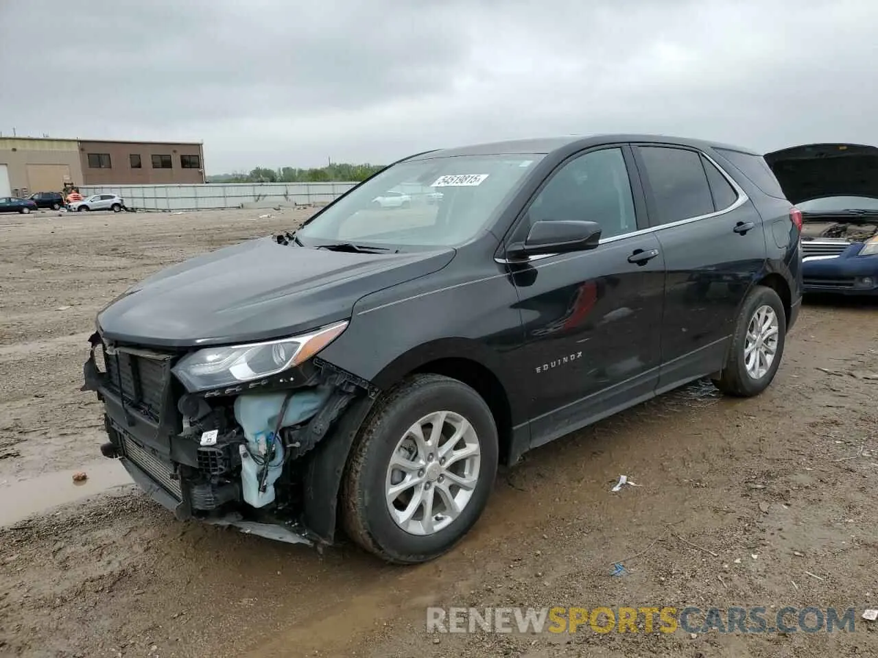 1 Photograph of a damaged car 3GNAXKEV2ML355462 CHEVROLET EQUINOX 2021