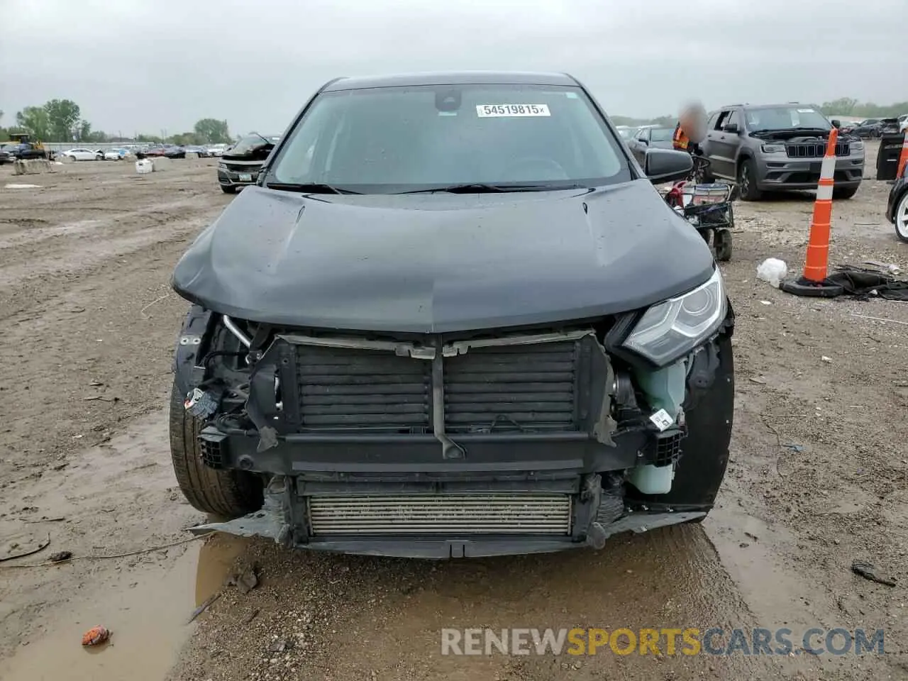 5 Photograph of a damaged car 3GNAXKEV2ML355462 CHEVROLET EQUINOX 2021