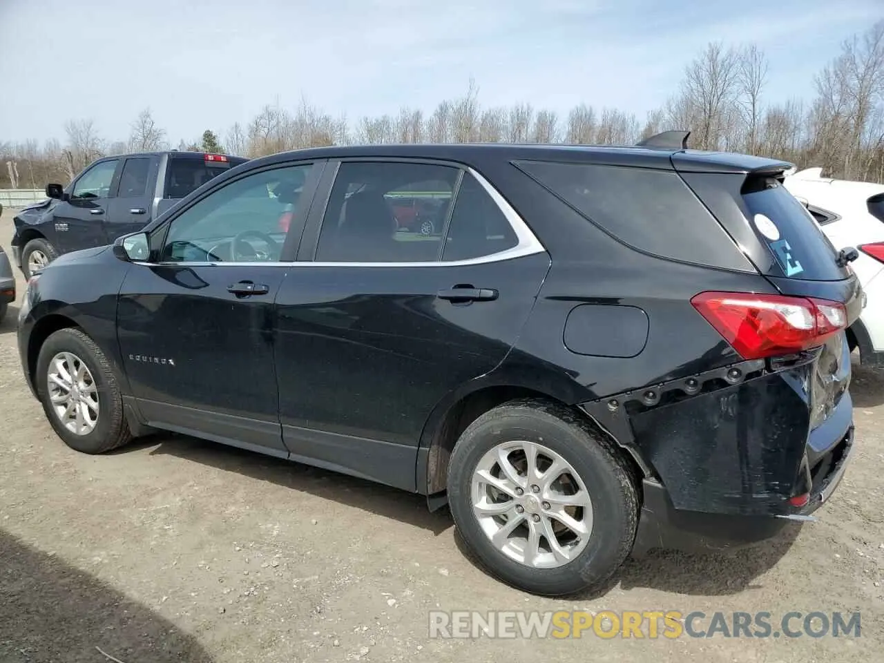 2 Photograph of a damaged car 3GNAXKEV2ML402893 CHEVROLET EQUINOX 2021