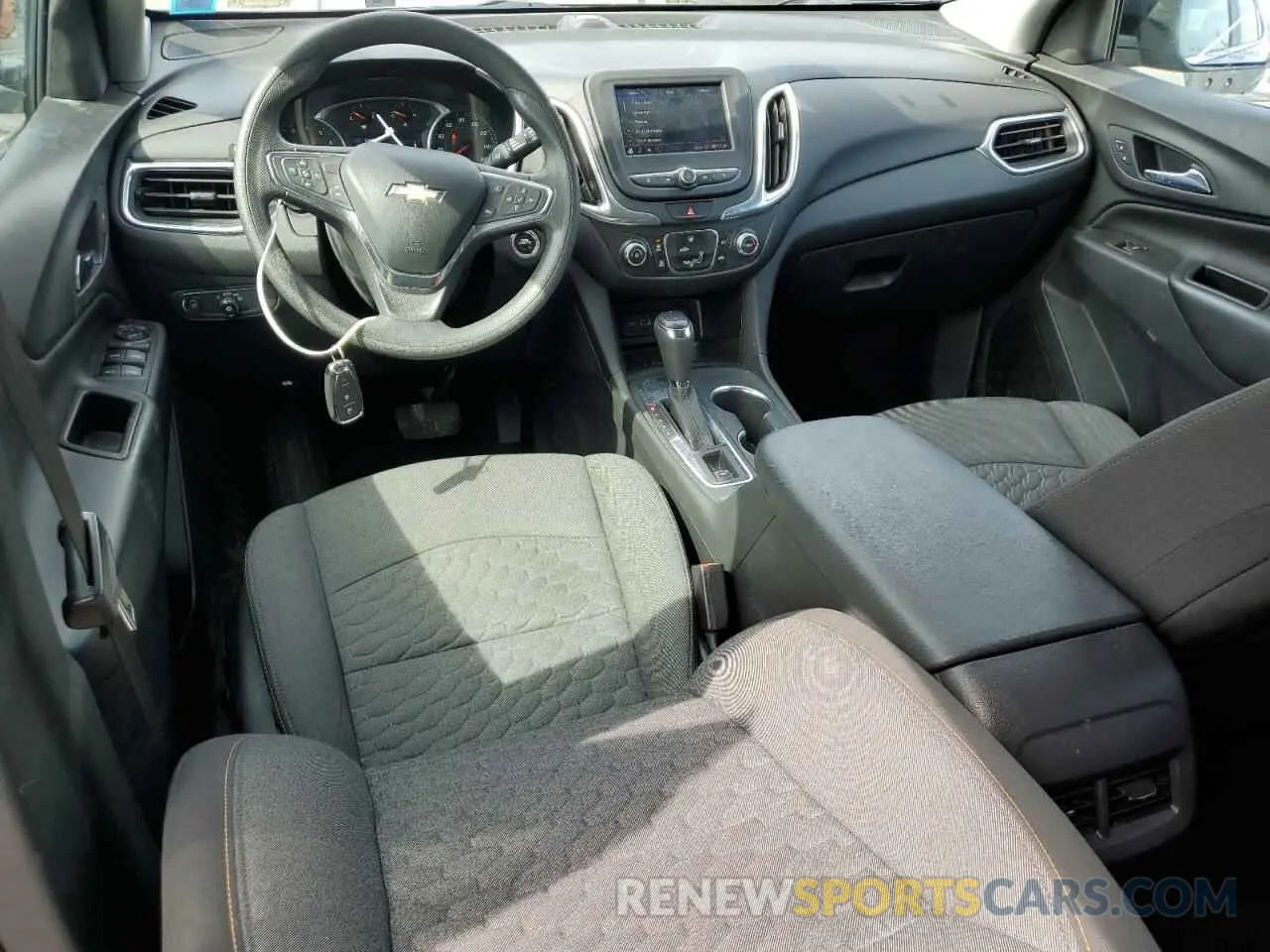 8 Photograph of a damaged car 3GNAXKEV2ML402893 CHEVROLET EQUINOX 2021
