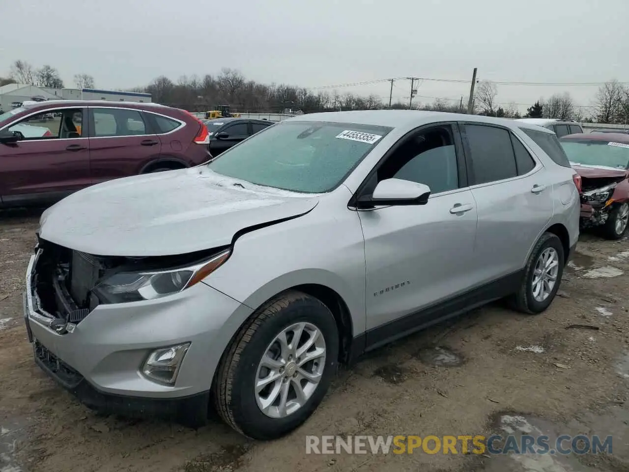 1 Photograph of a damaged car 3GNAXKEV2MS116287 CHEVROLET EQUINOX 2021