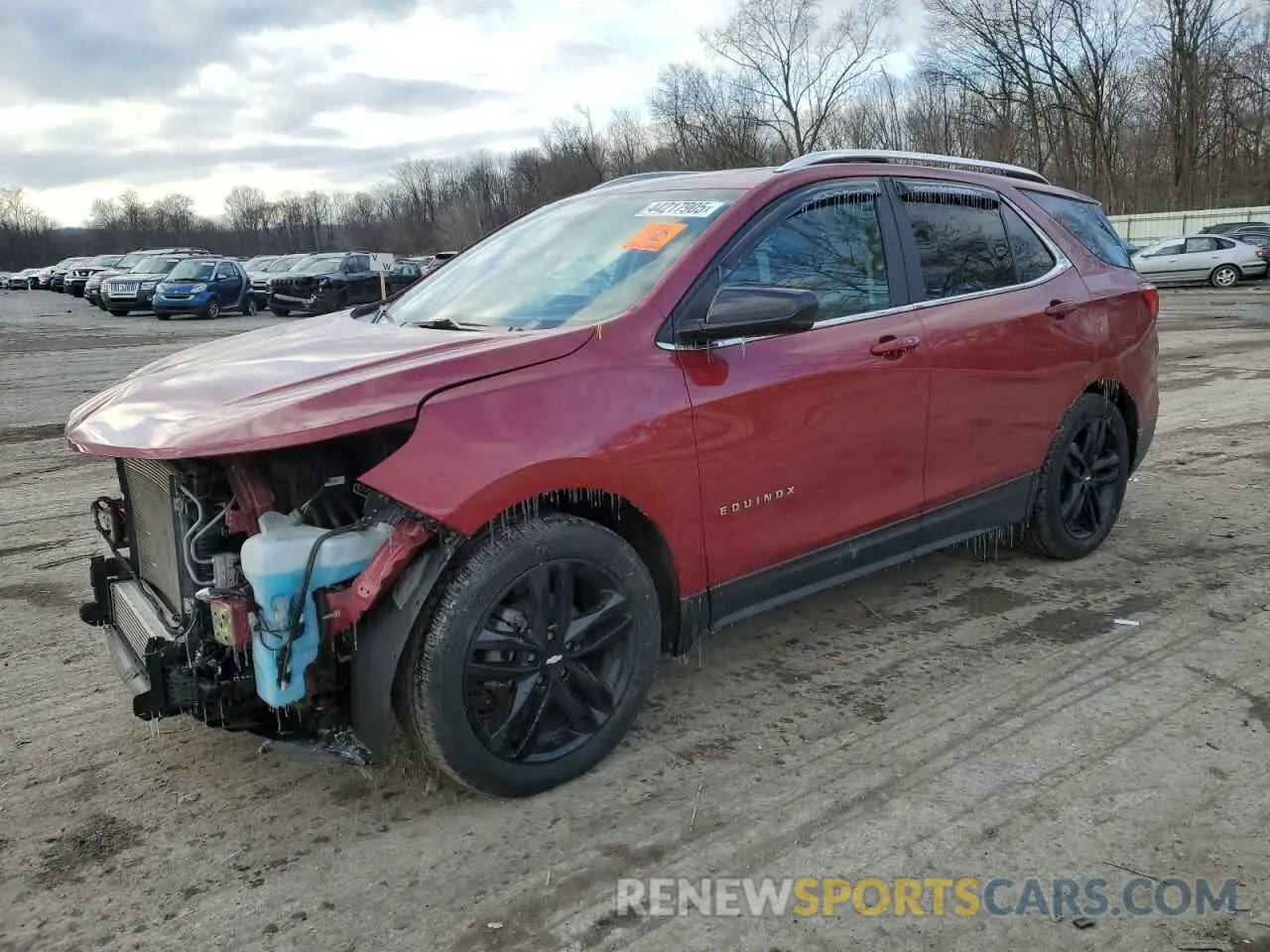 1 Photograph of a damaged car 3GNAXKEV3ML320462 CHEVROLET EQUINOX 2021