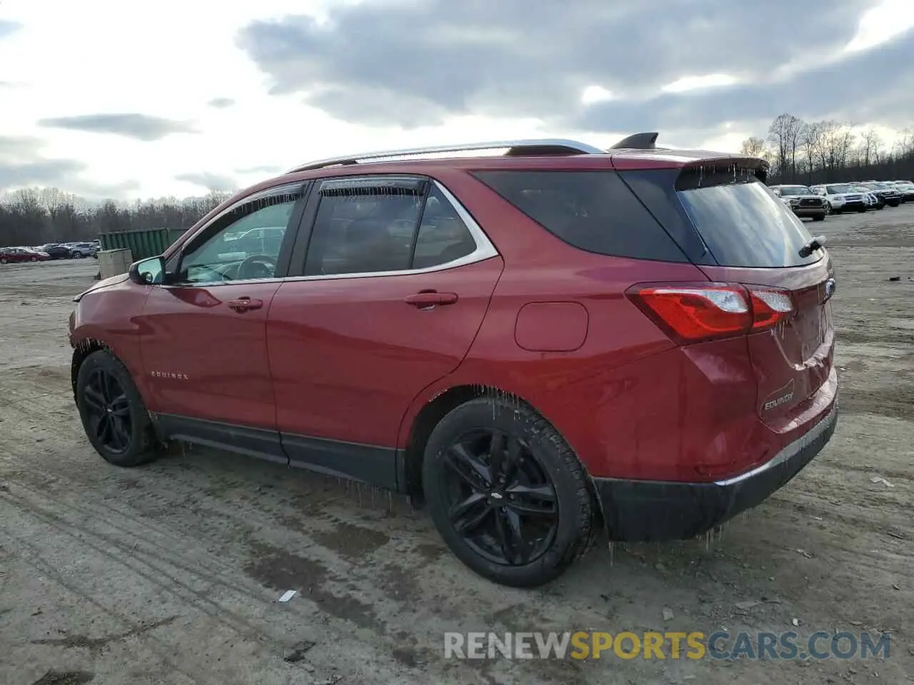 2 Photograph of a damaged car 3GNAXKEV3ML320462 CHEVROLET EQUINOX 2021