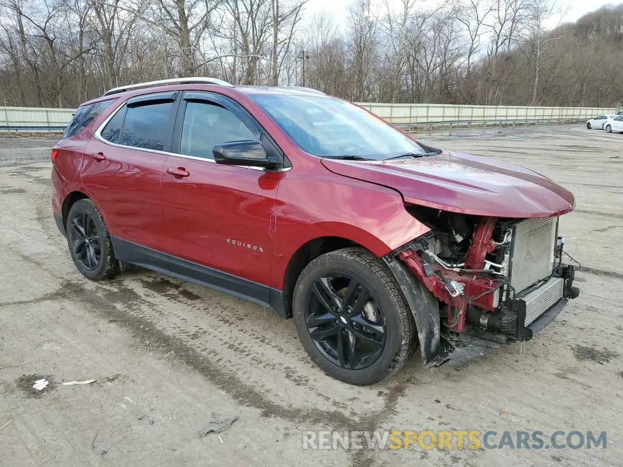 4 Photograph of a damaged car 3GNAXKEV3ML320462 CHEVROLET EQUINOX 2021