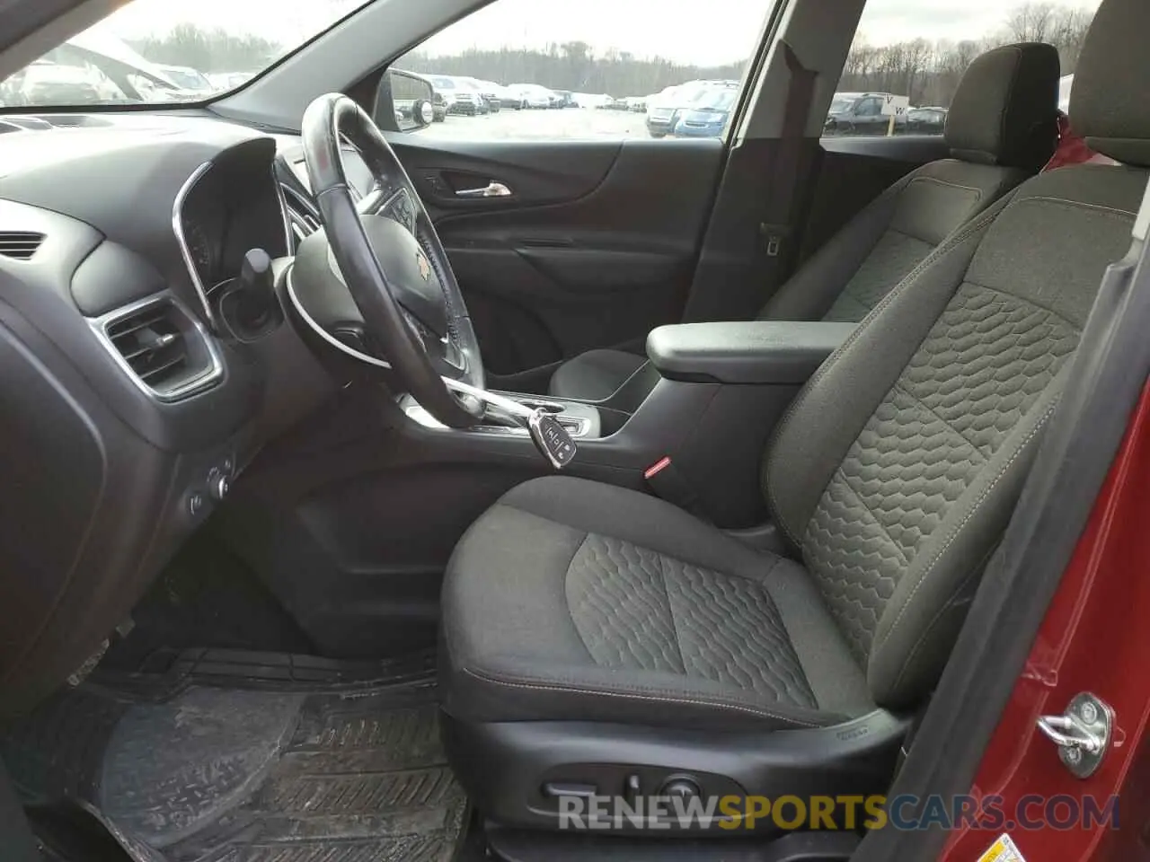 7 Photograph of a damaged car 3GNAXKEV3ML320462 CHEVROLET EQUINOX 2021