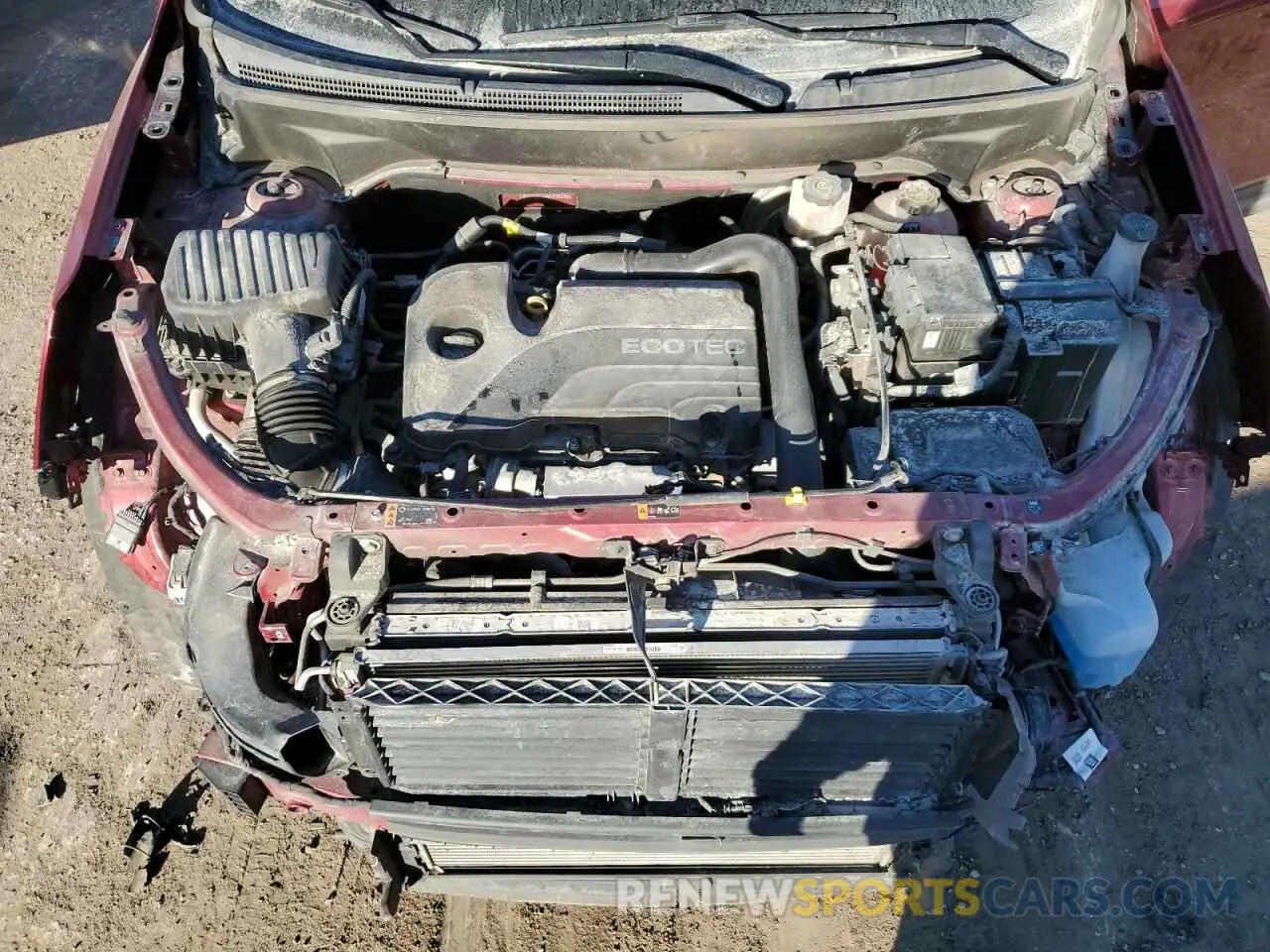 12 Photograph of a damaged car 3GNAXKEV3ML346348 CHEVROLET EQUINOX 2021