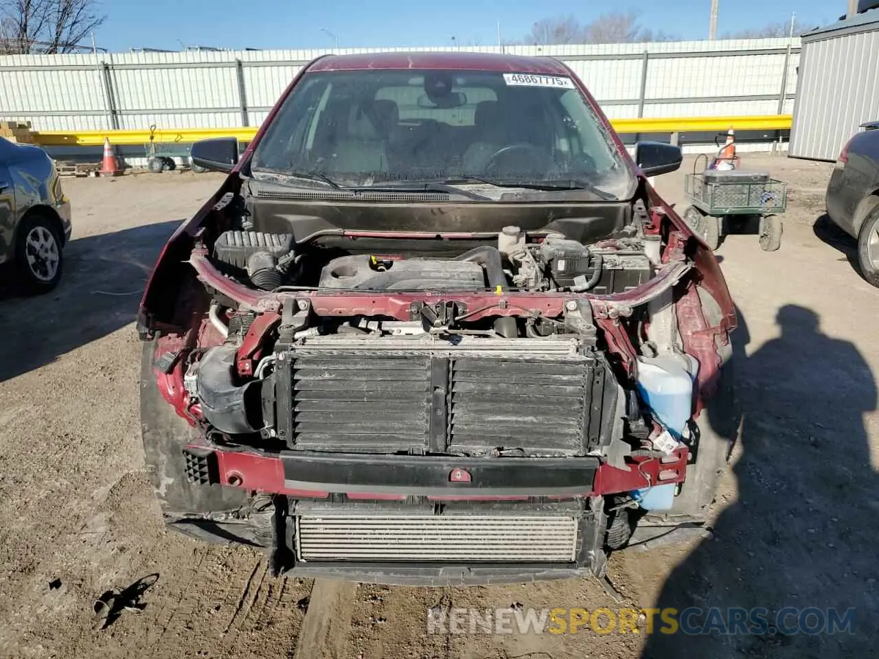 5 Photograph of a damaged car 3GNAXKEV3ML346348 CHEVROLET EQUINOX 2021