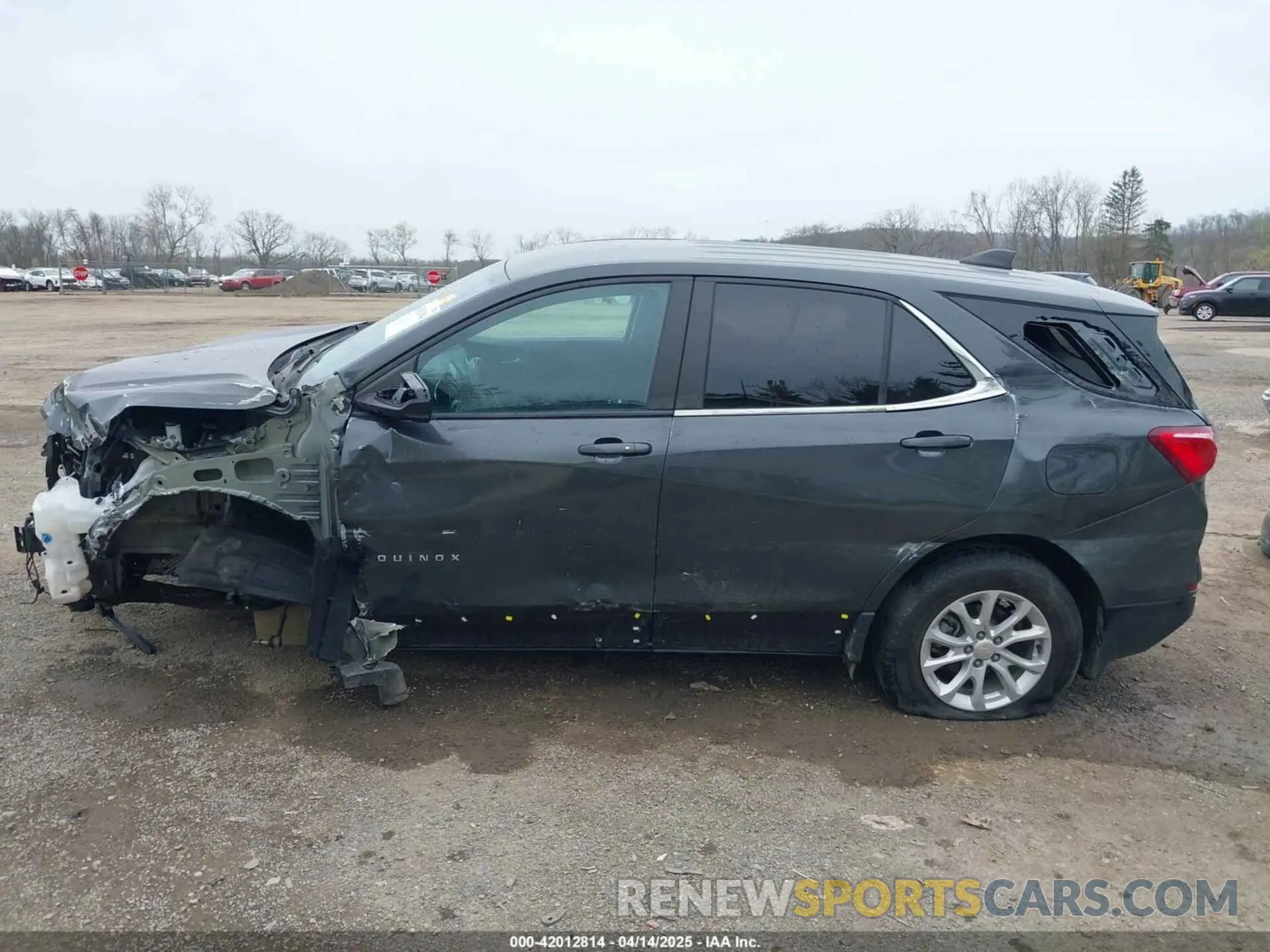 15 Photograph of a damaged car 3GNAXKEV3ML354269 CHEVROLET EQUINOX 2021