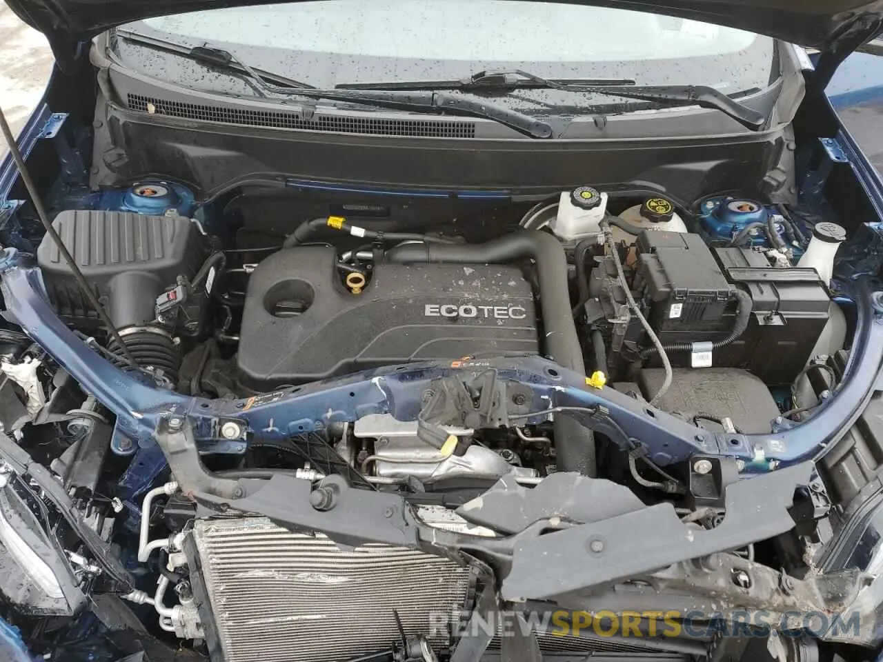 13 Photograph of a damaged car 3GNAXKEV3ML360167 CHEVROLET EQUINOX 2021