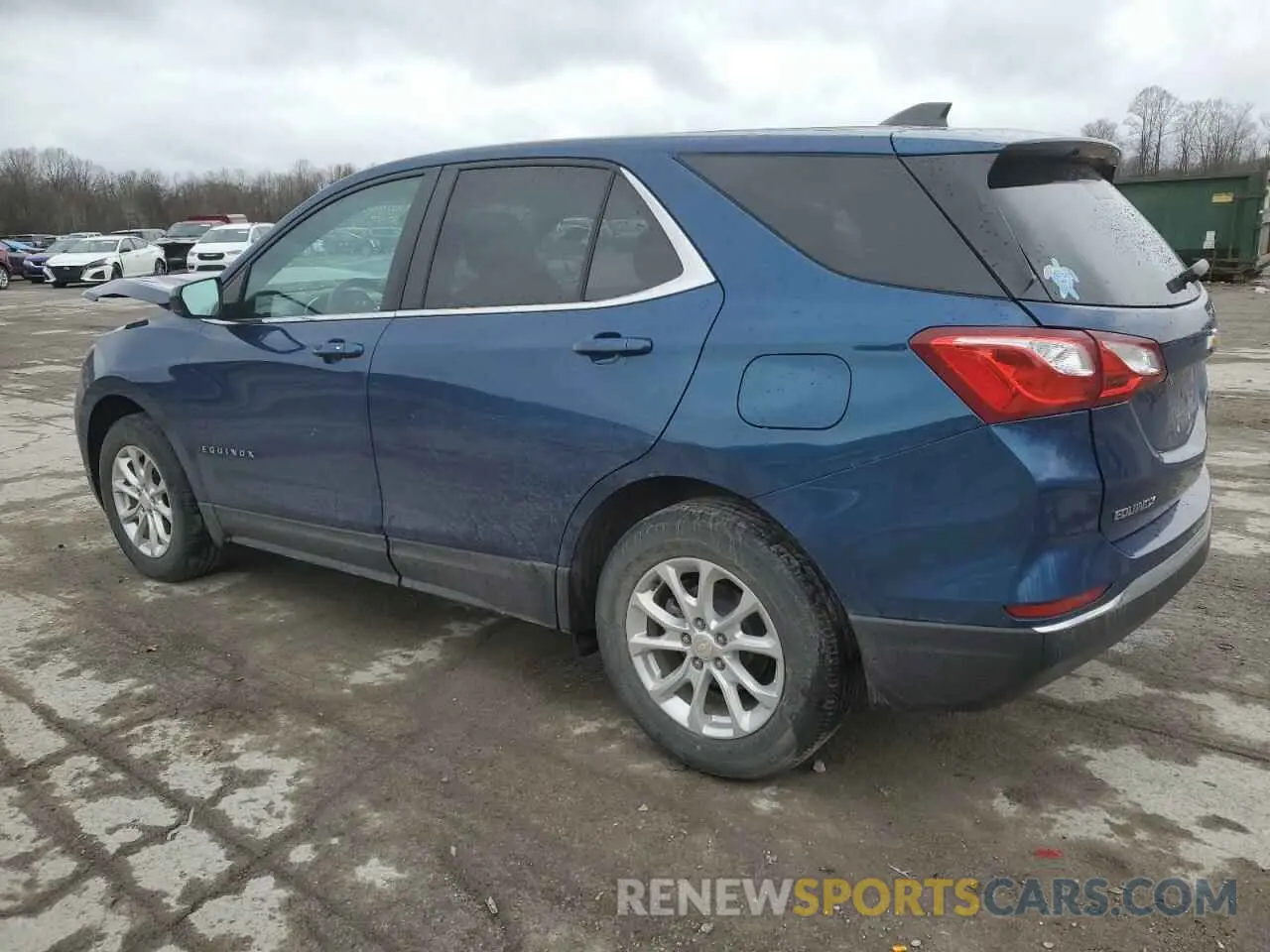 2 Photograph of a damaged car 3GNAXKEV3ML360167 CHEVROLET EQUINOX 2021